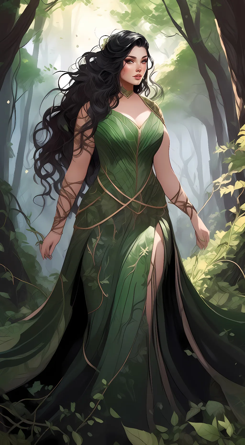 ai character: Avani background