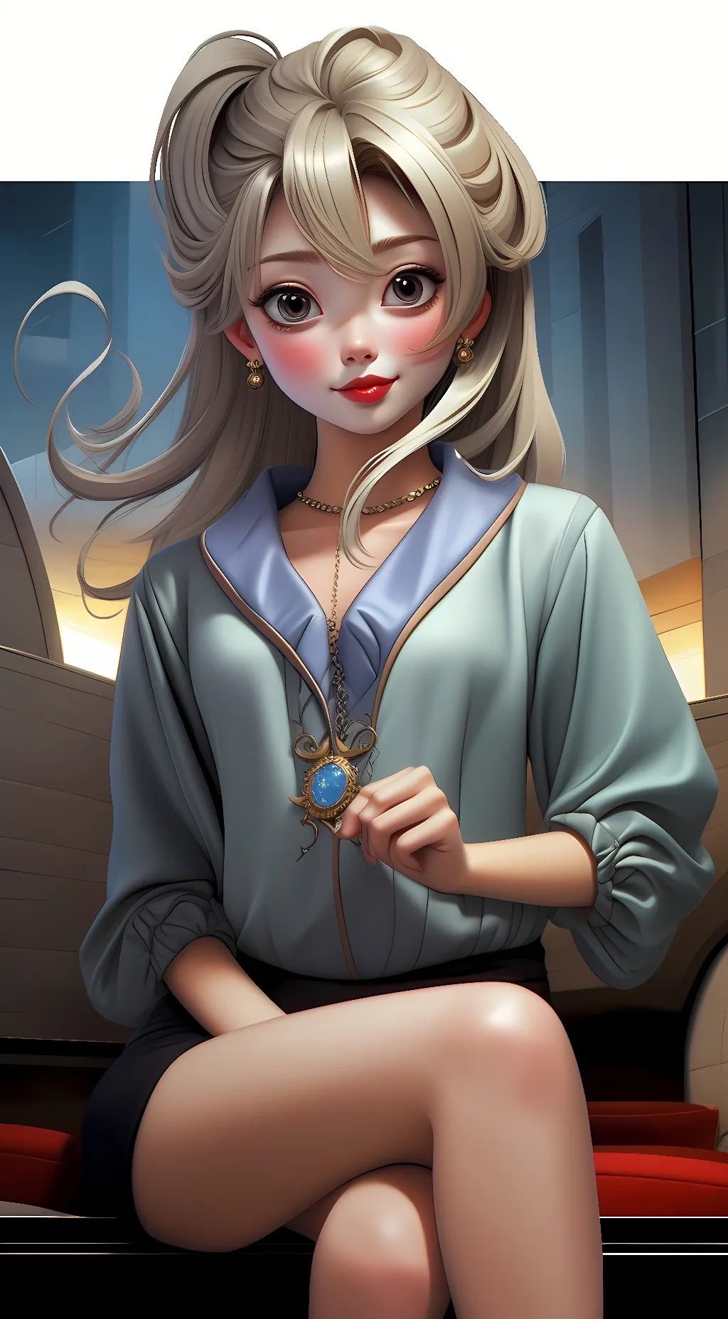 ai character: Maddie background