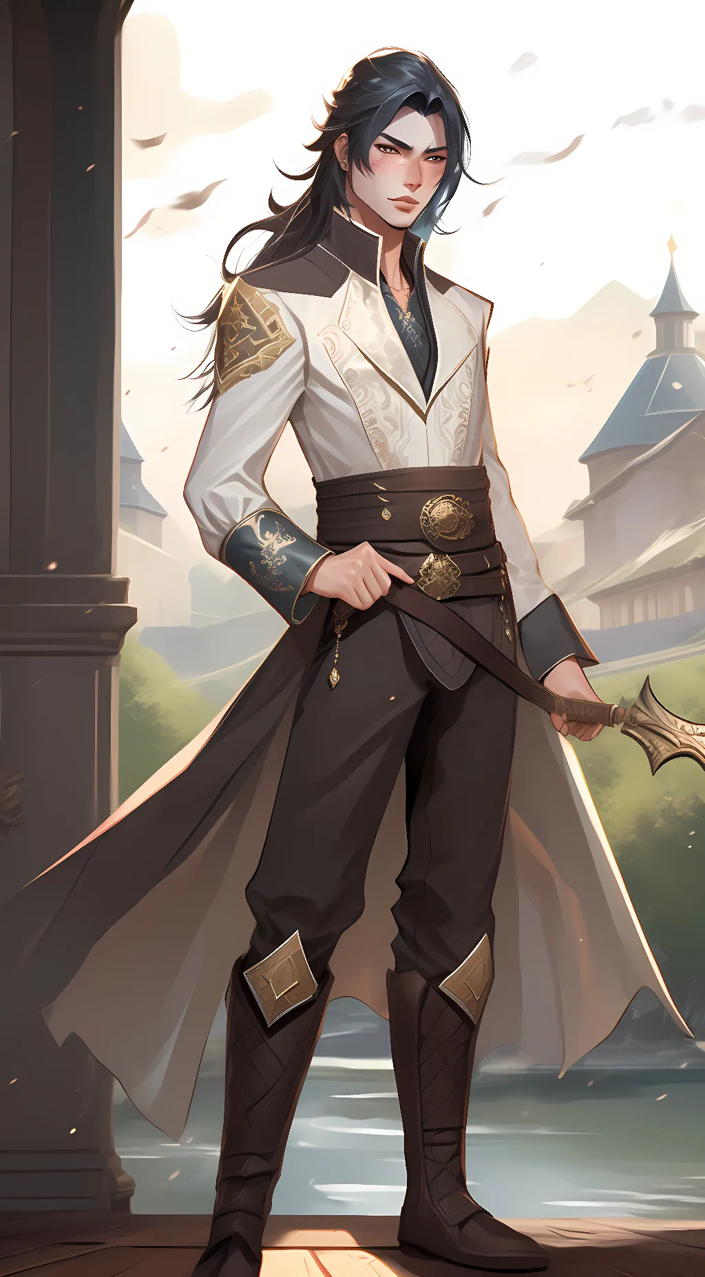 ai character: Captain Sol background