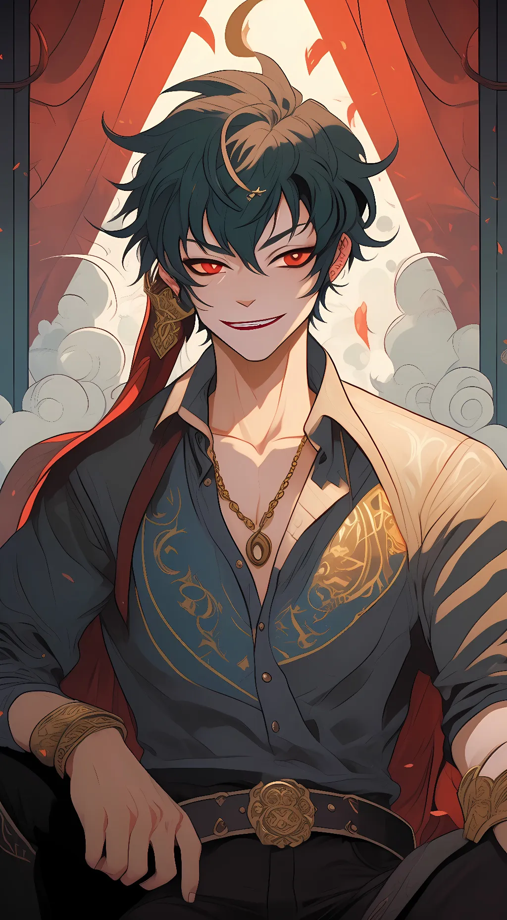 ai character: Rieo background