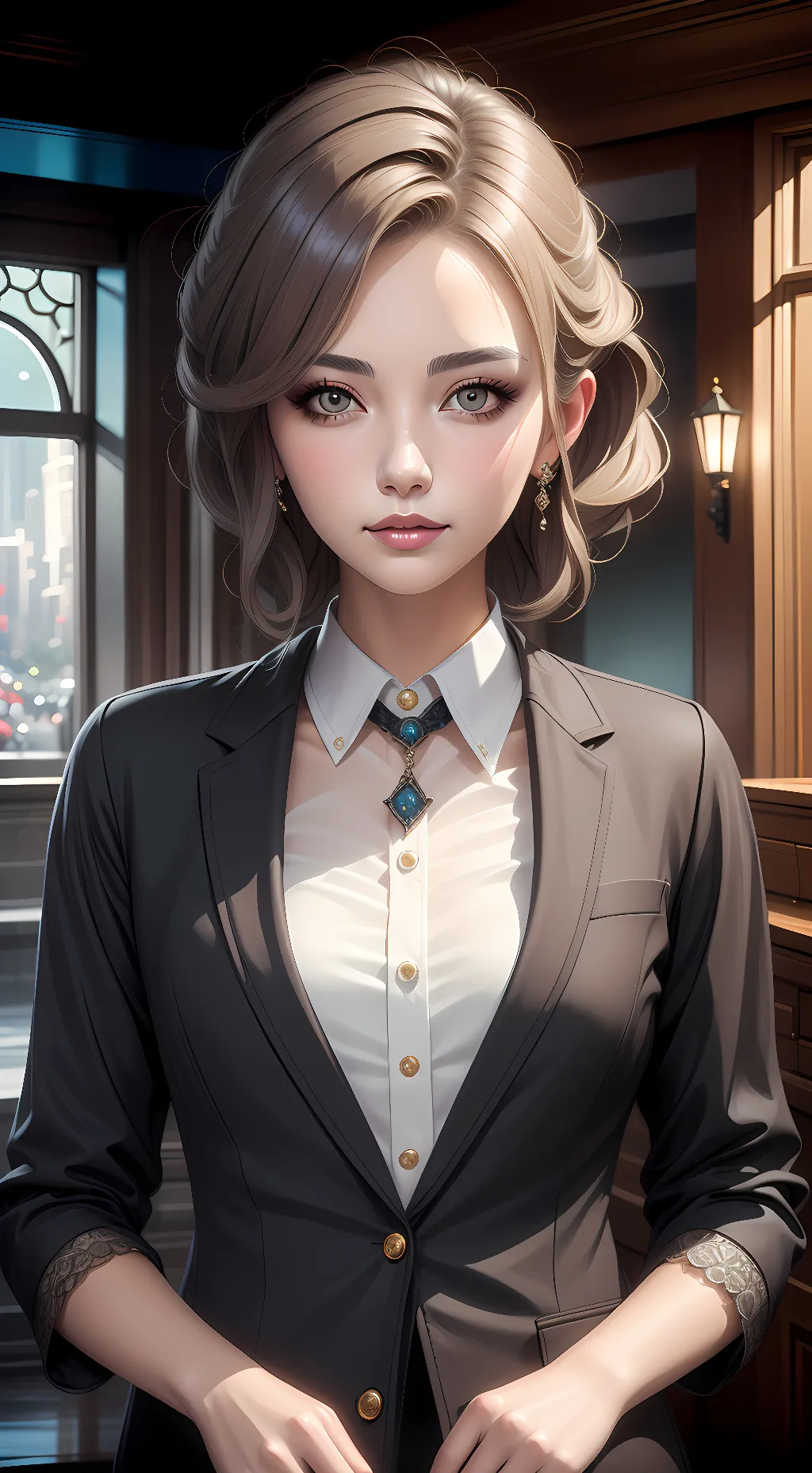 ai character: teacher background