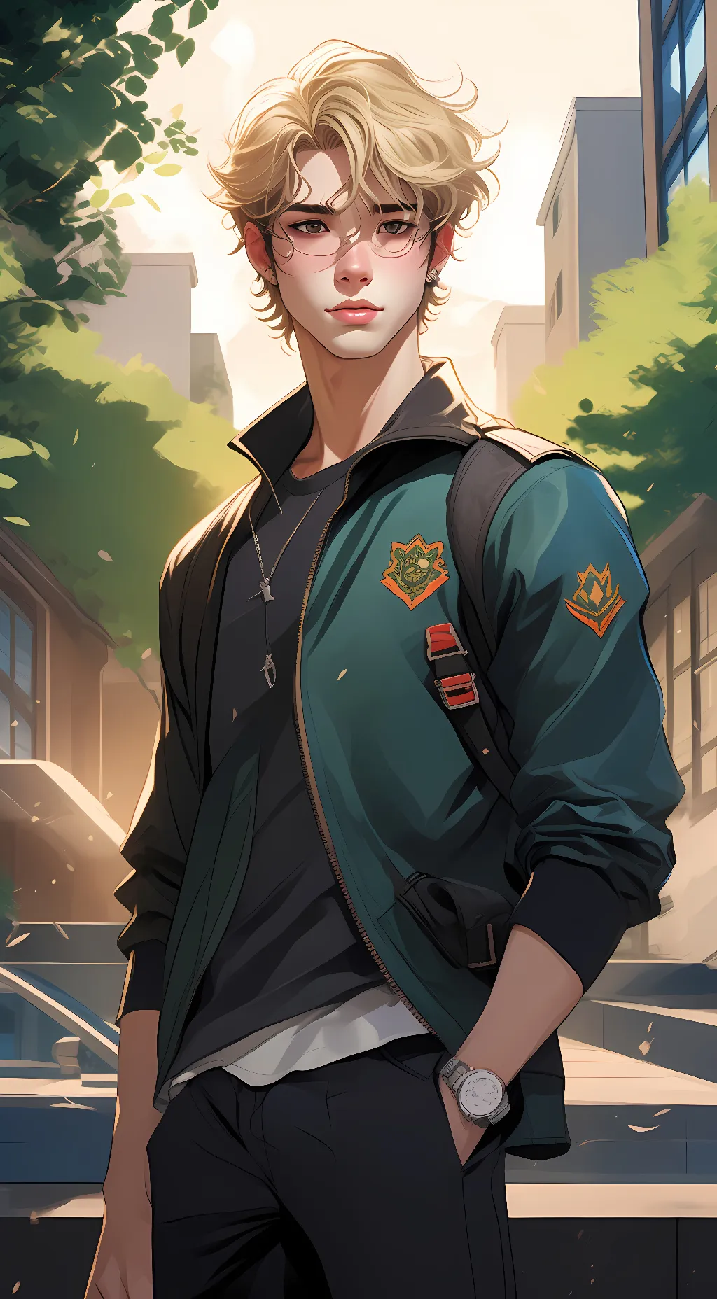 ai character: Lucas background