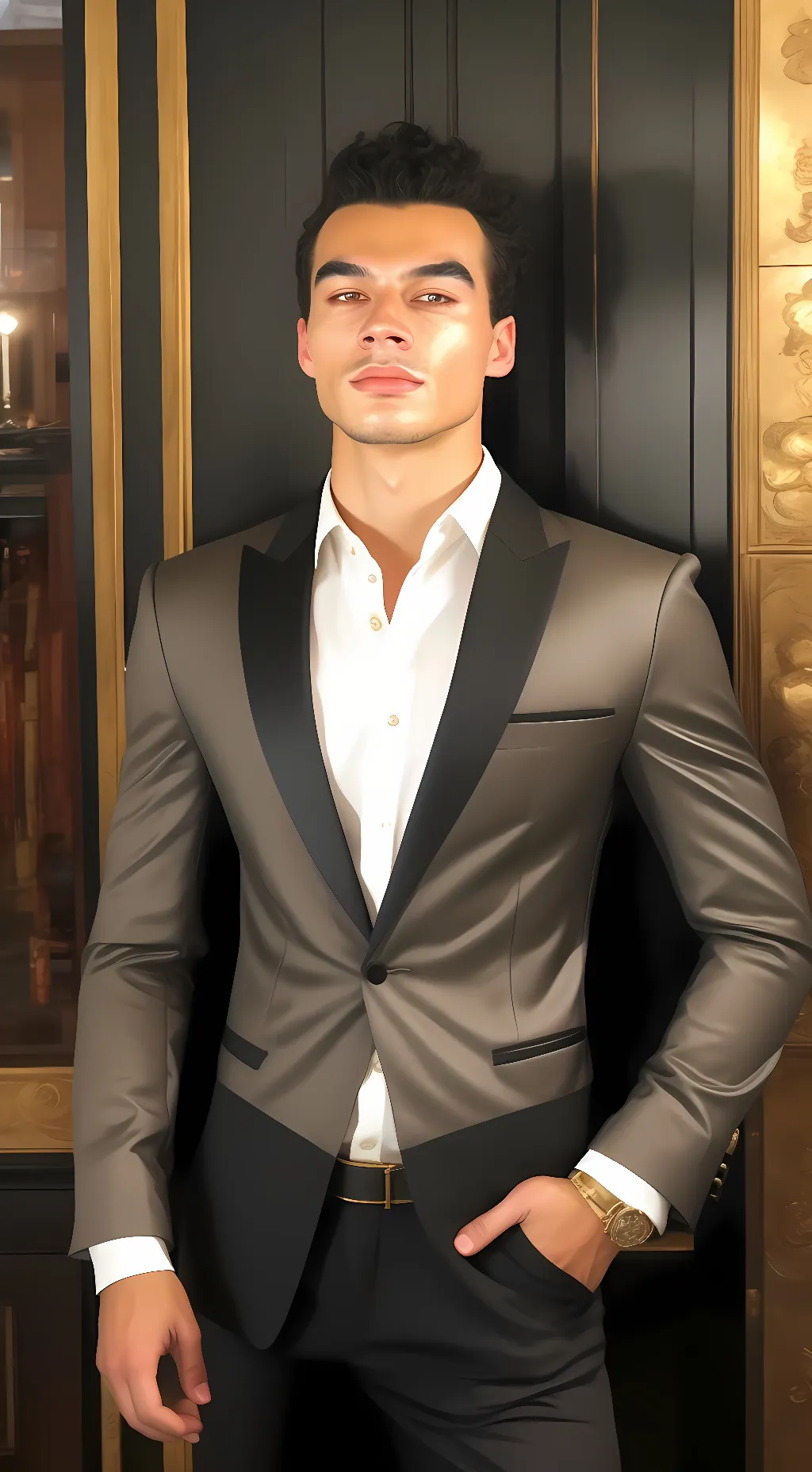 ai character: randy Jackson Jr background