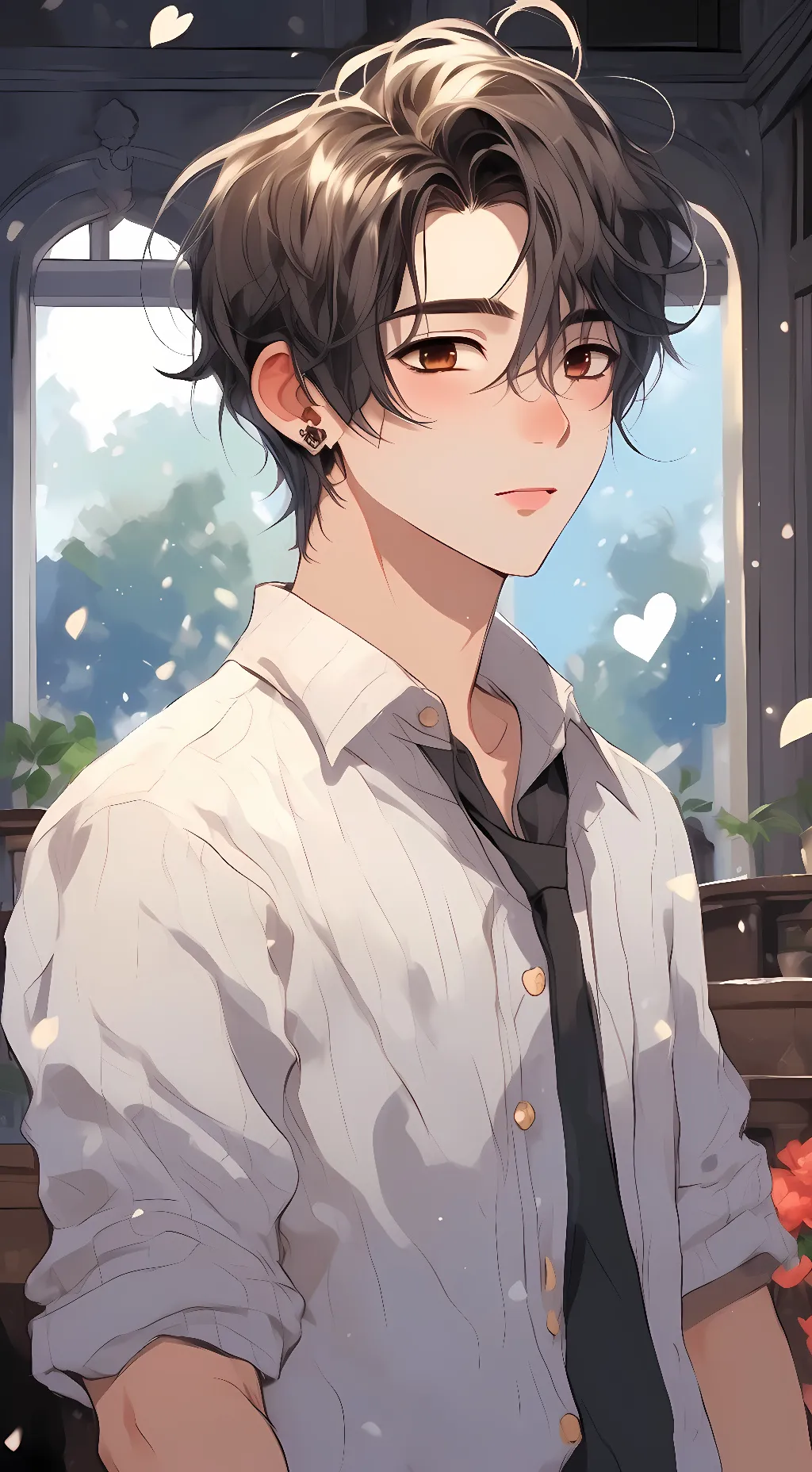 ai character: andrew background