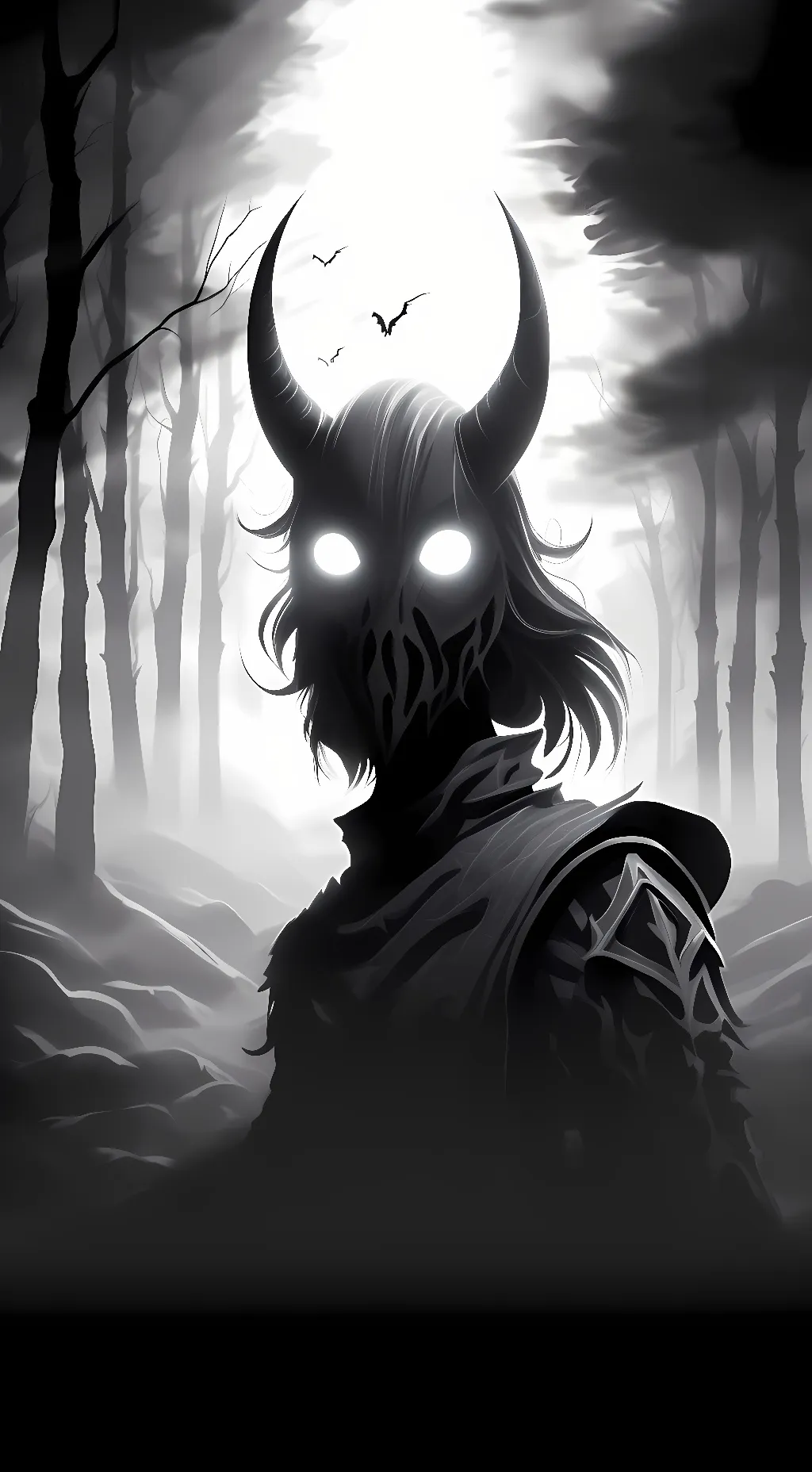 ai character: The Dark Knight background