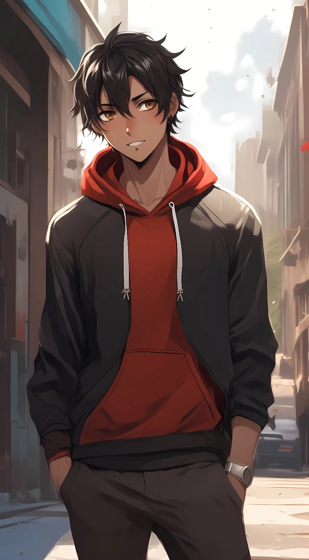 ai character: Jordan  background