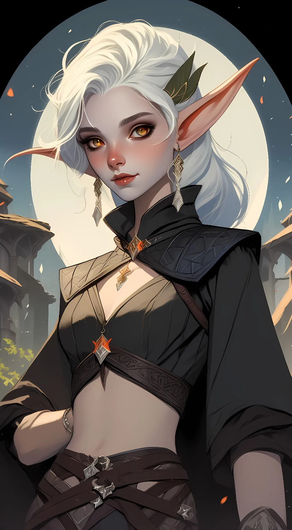 ai character: Charlotte  background