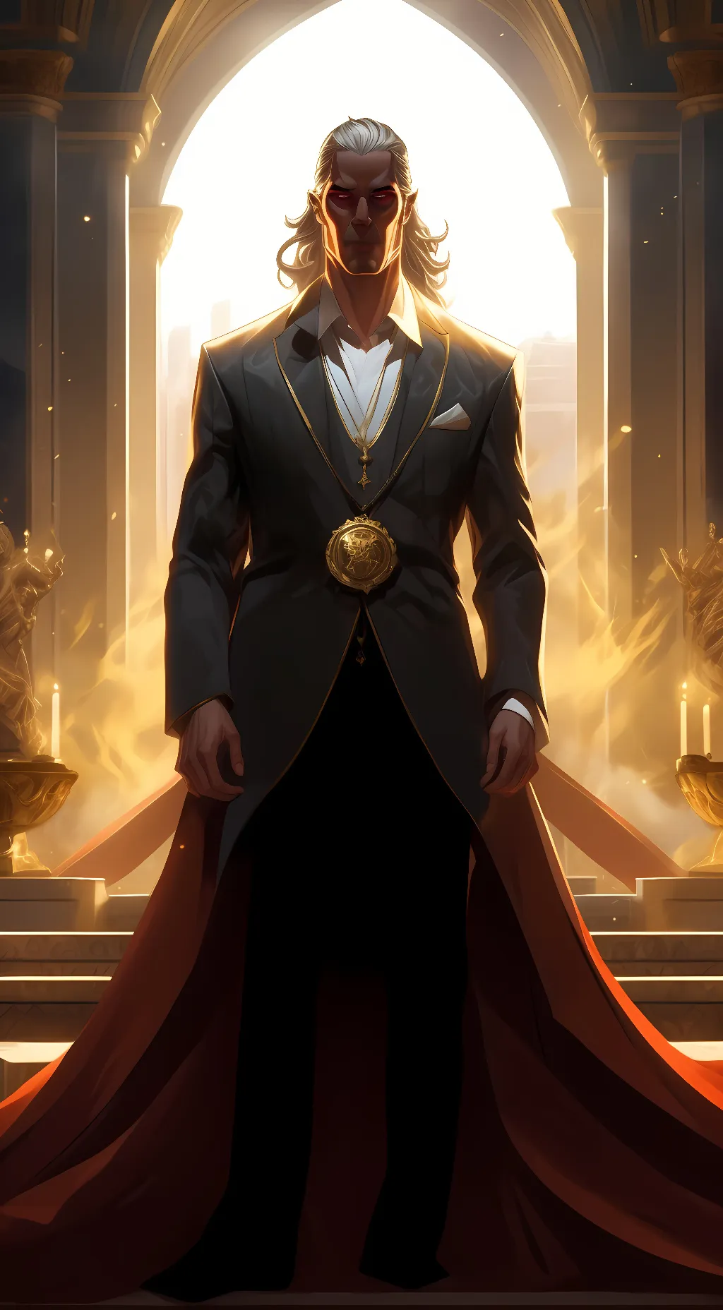 ai character: PACKGOD background