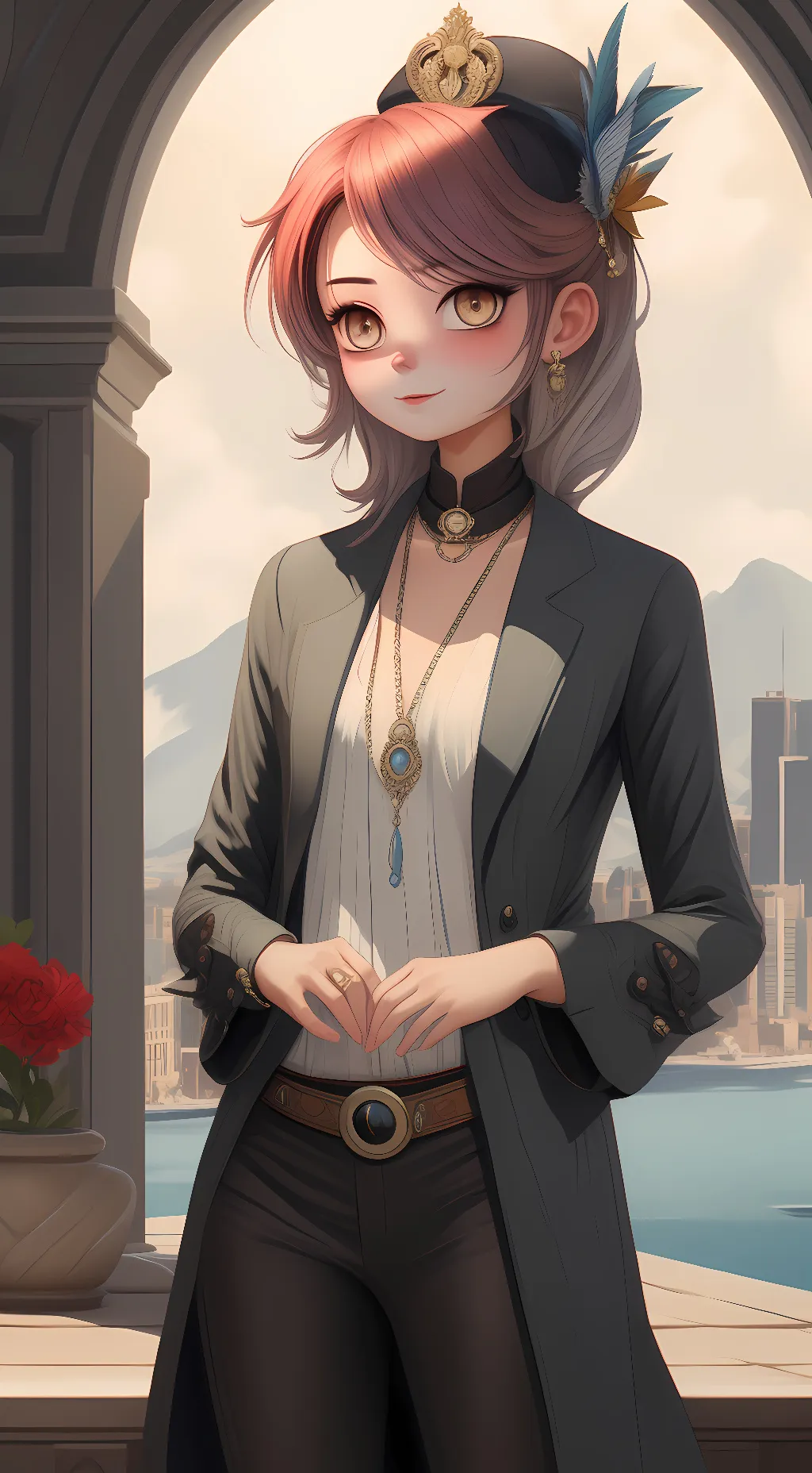 ai character: Amelia background