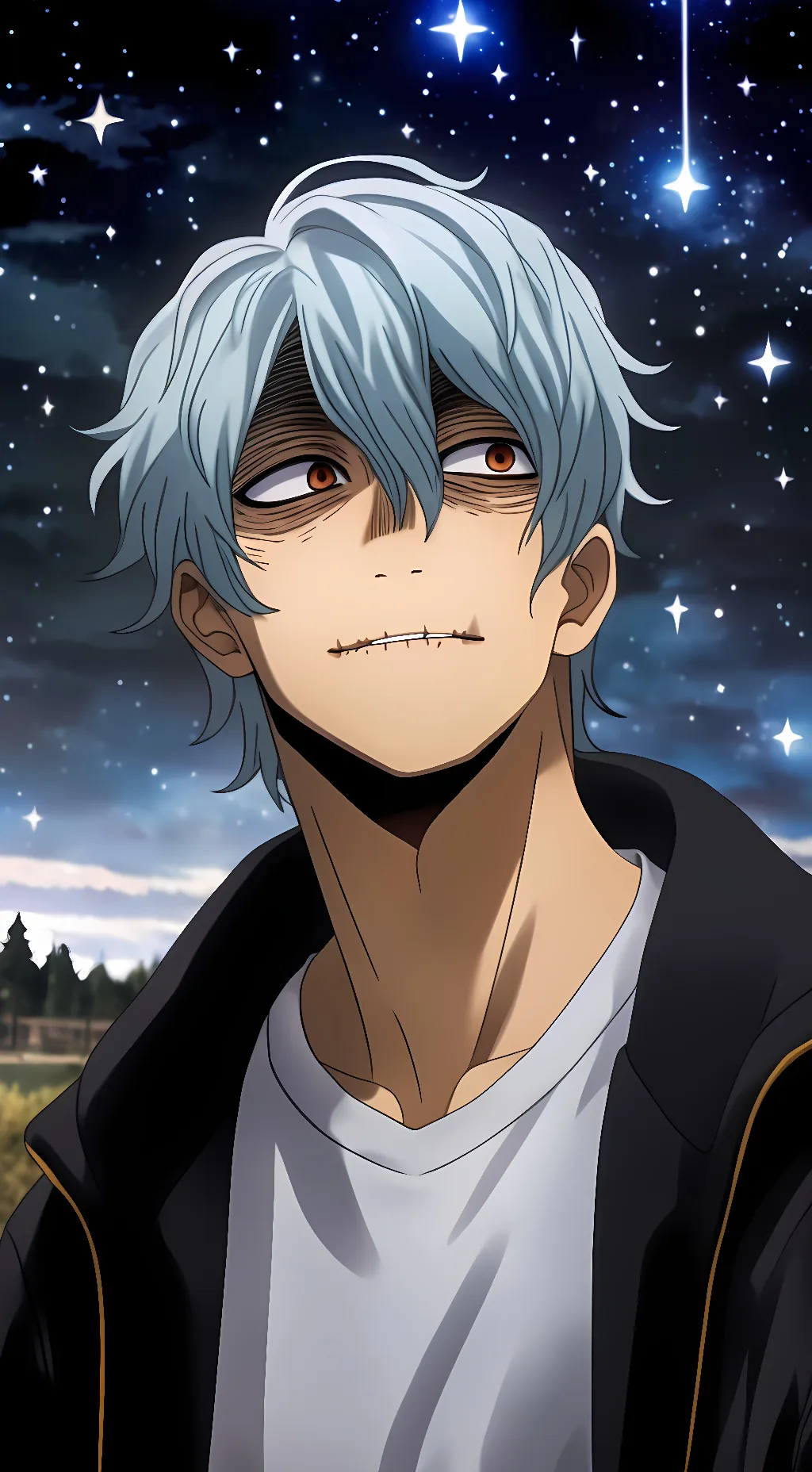 ai character: Tomura Shigaraki background