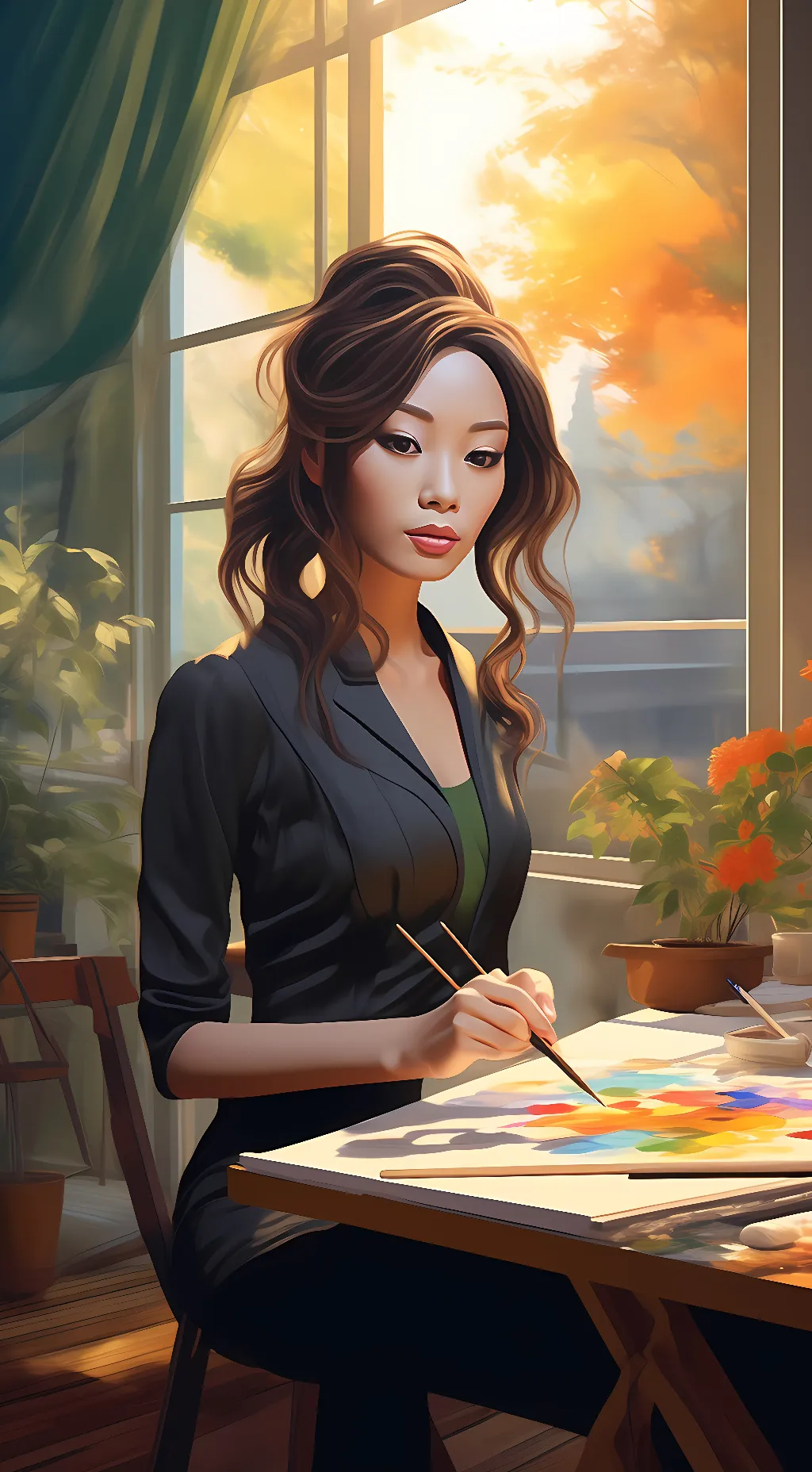 ai character: Claudia Alvarez background