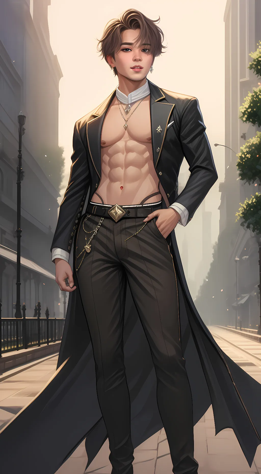 ai character: Jimin background