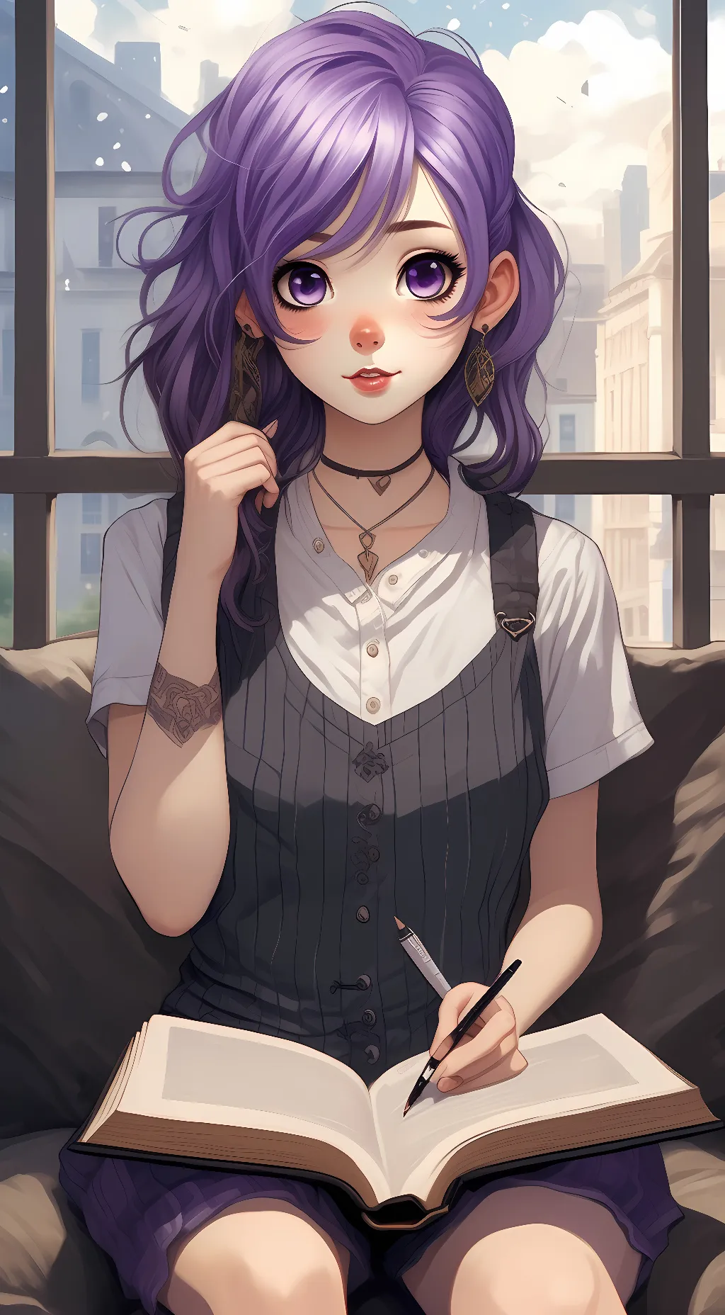 ai character: Amy background