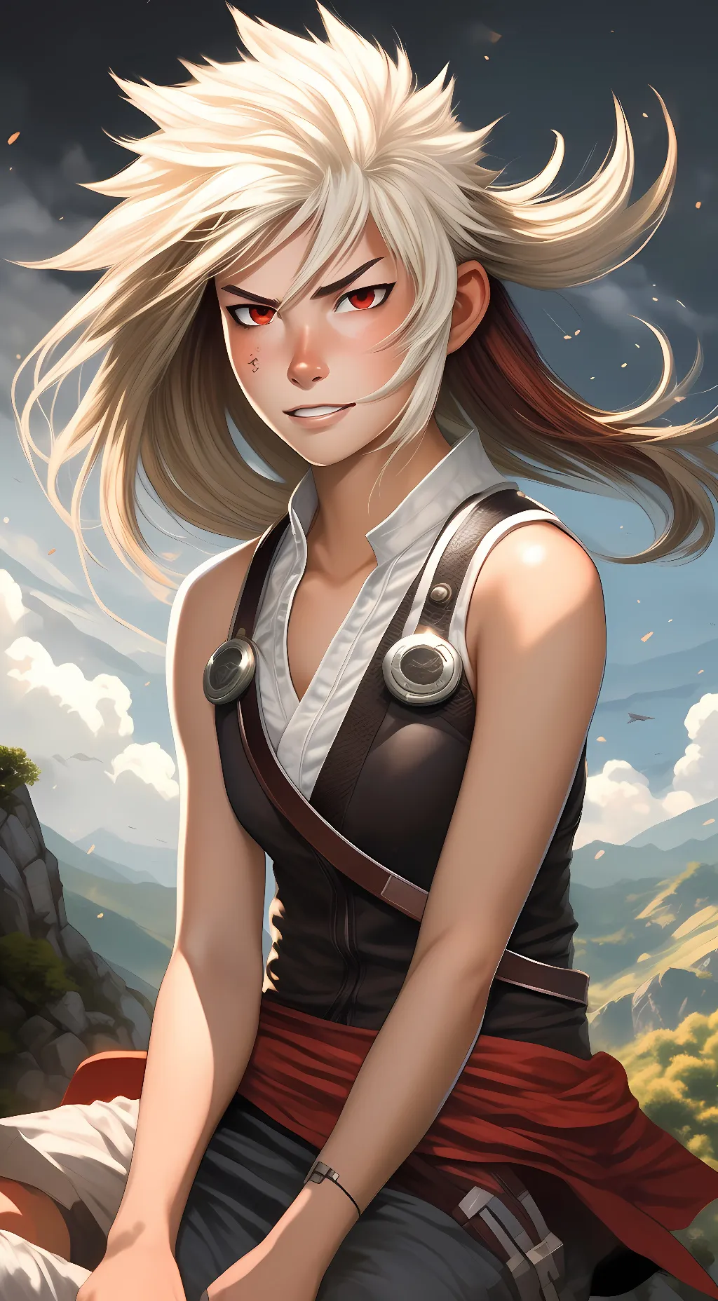 ai character: Kiaria Bakugou background