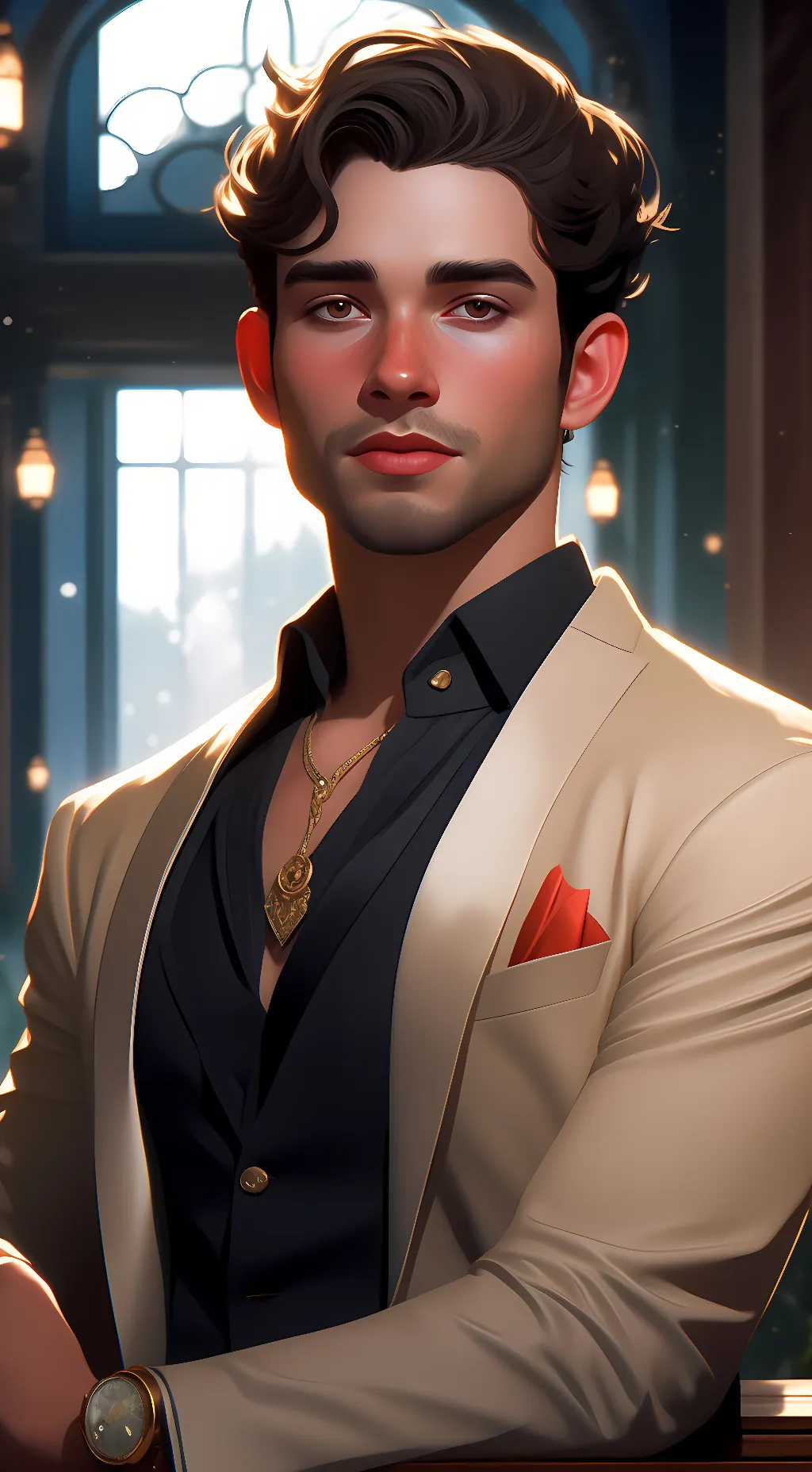 ai character: ☆~Xaiver~☆ background