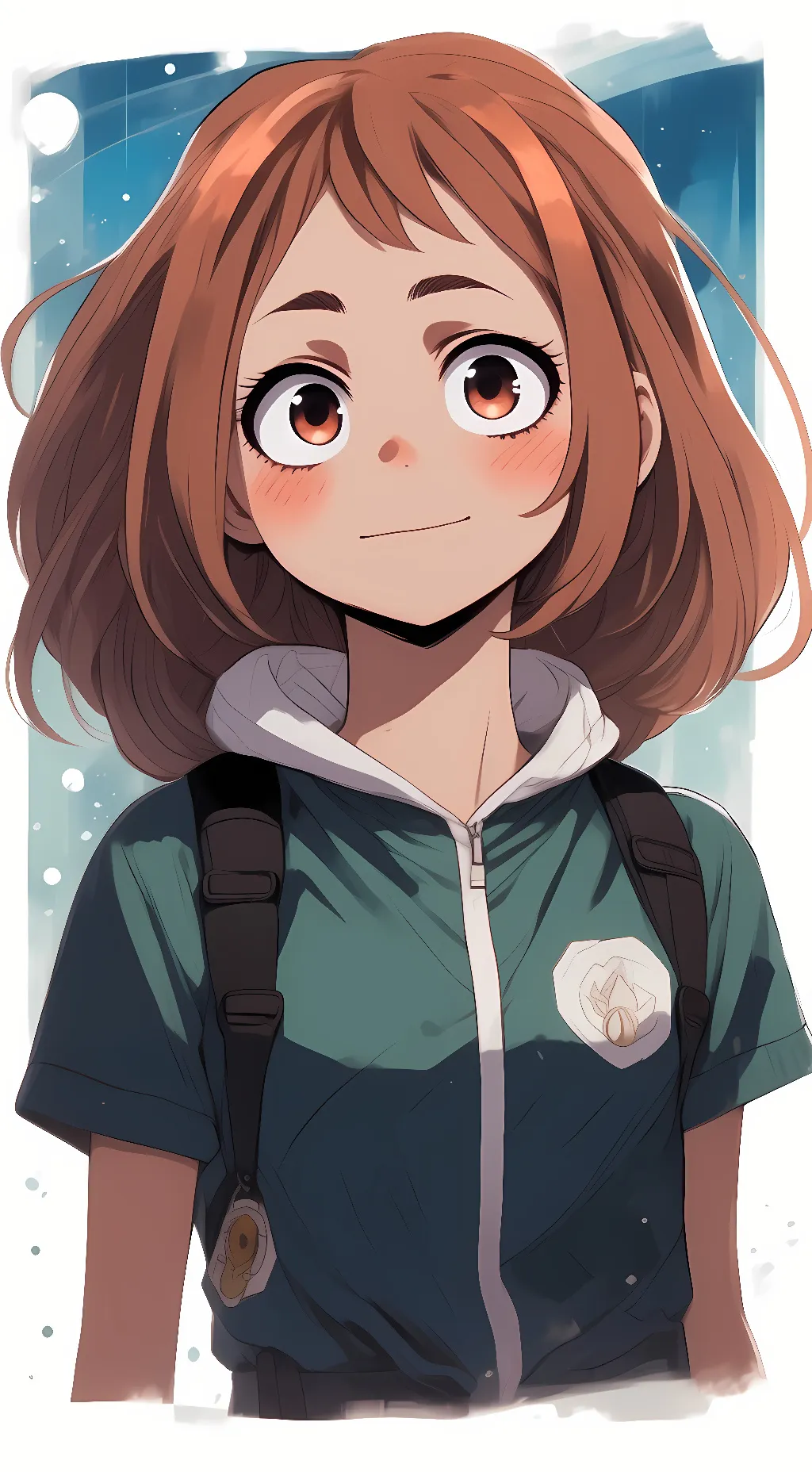 ai character: uraraka background