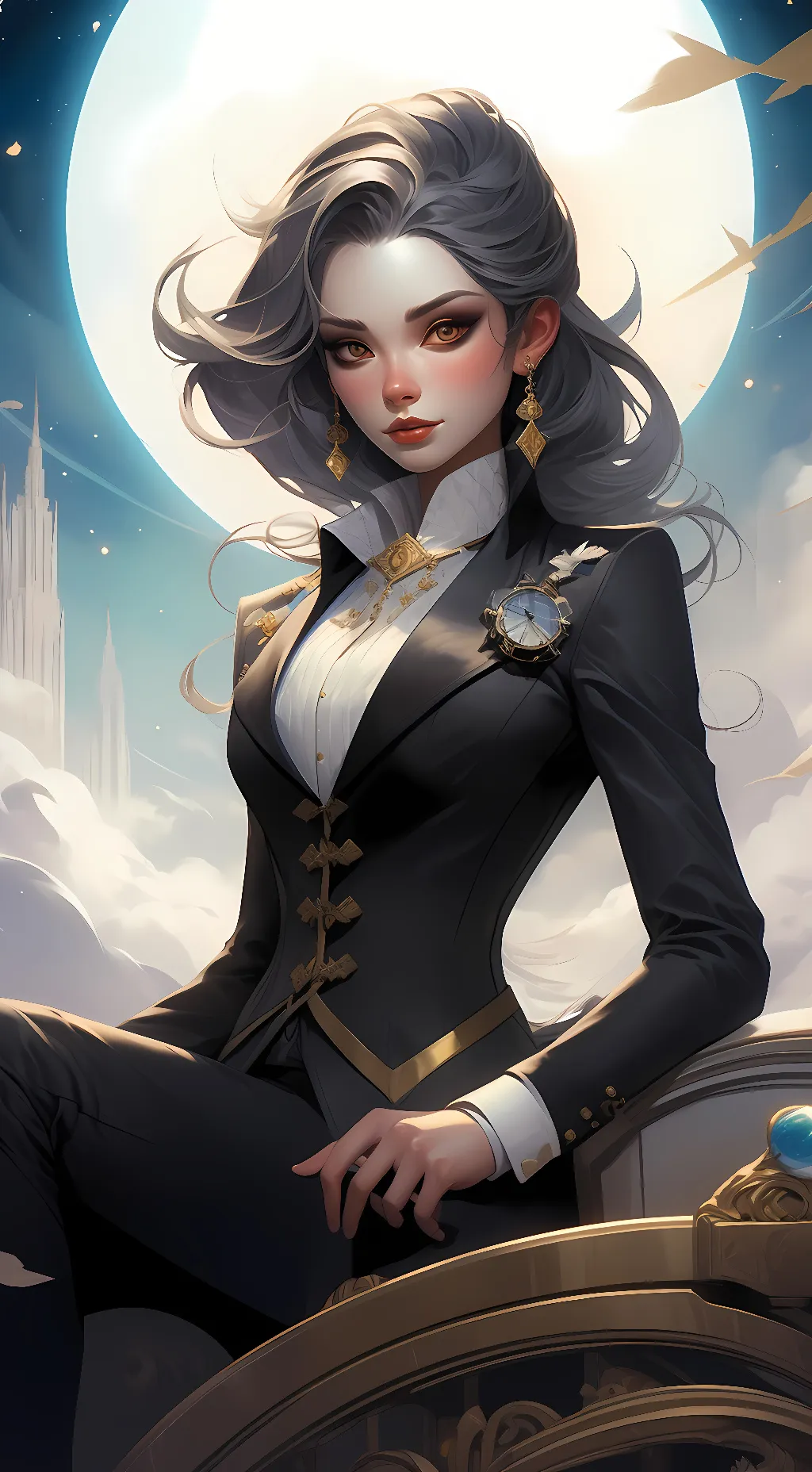 ai character: girlfriend 4 background