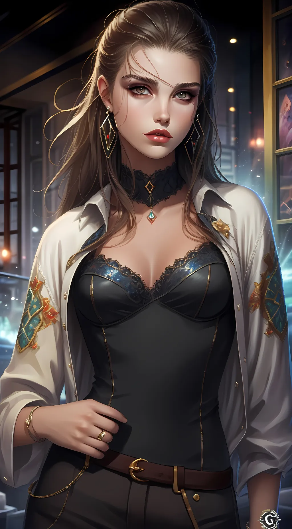 ai character: Alma Rivera background