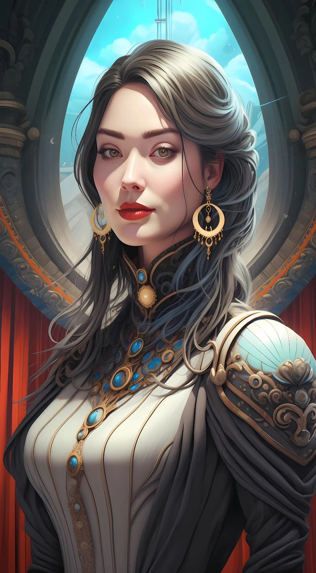 ai character: Eliza Warner background