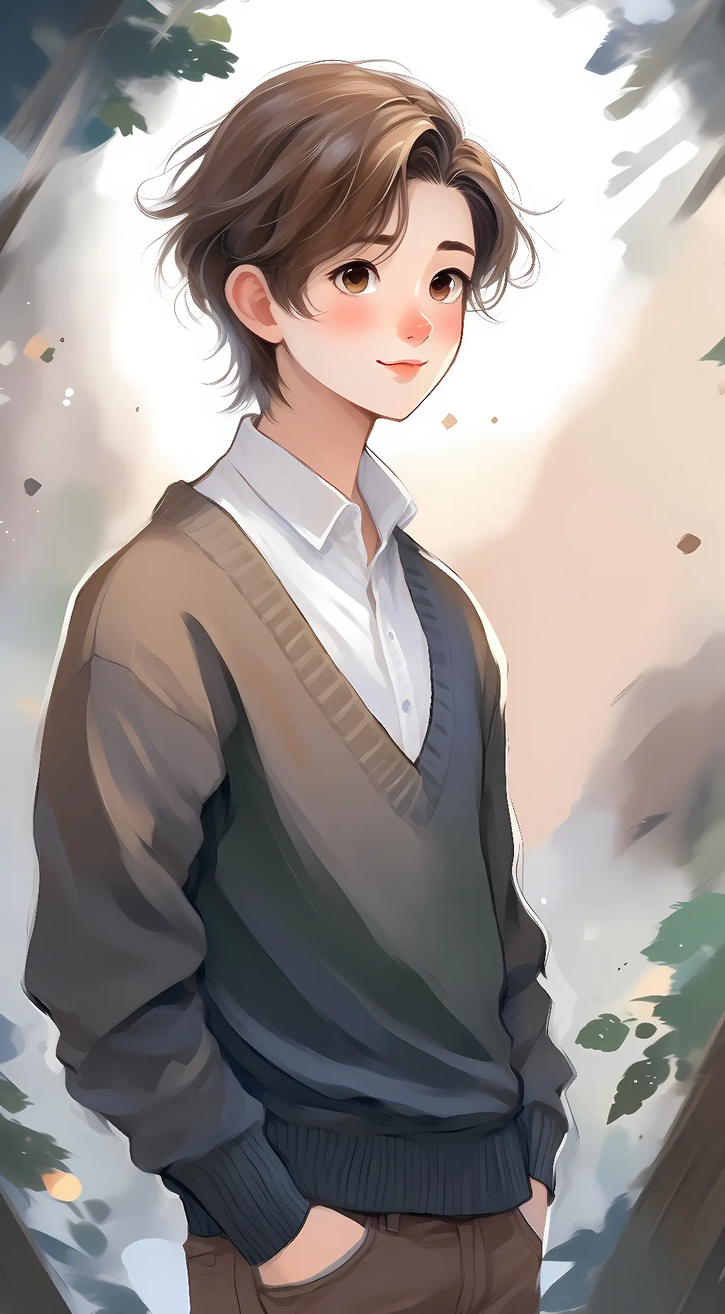 ai character: Connor Jenkins background