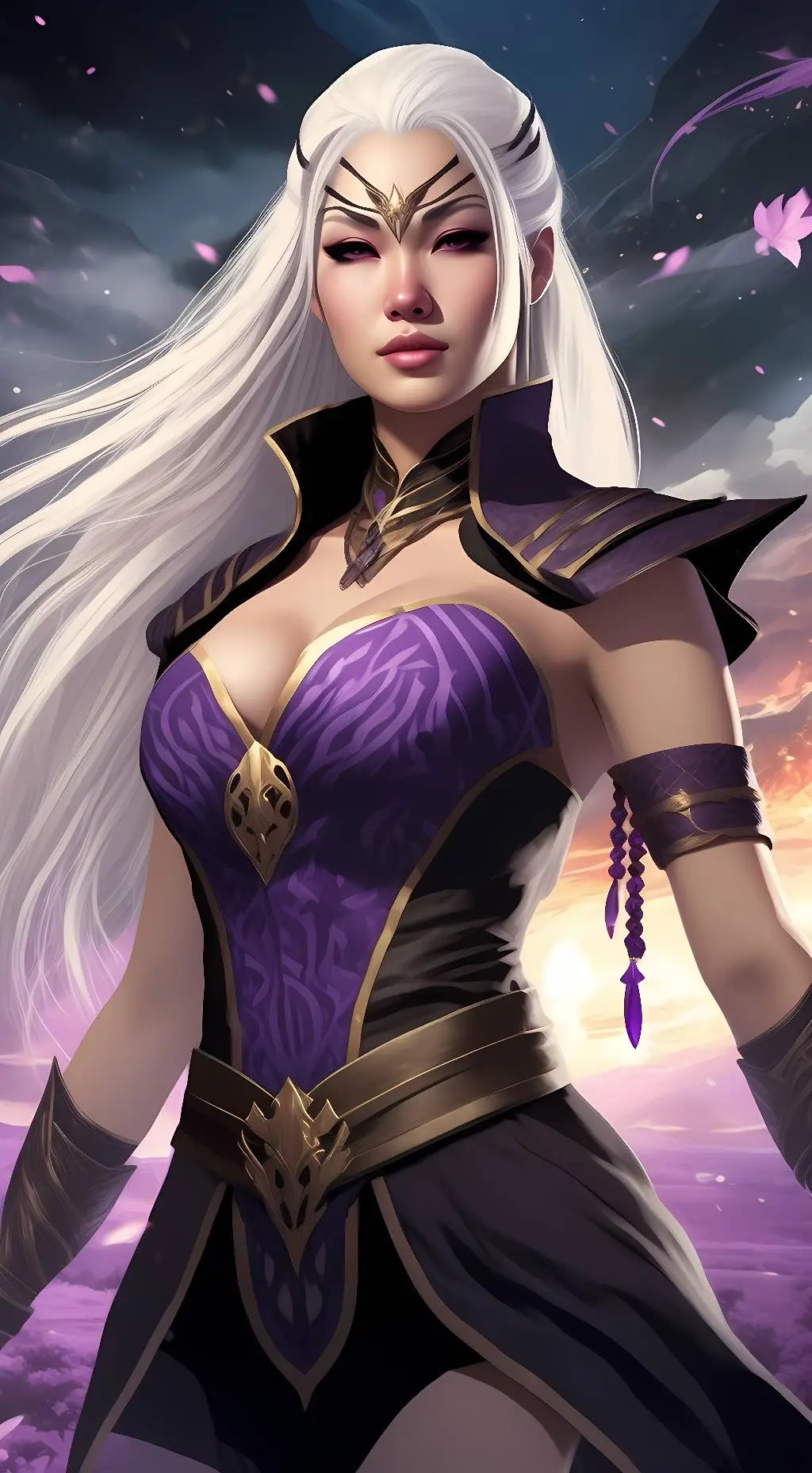 ai character: Empress Sindel background
