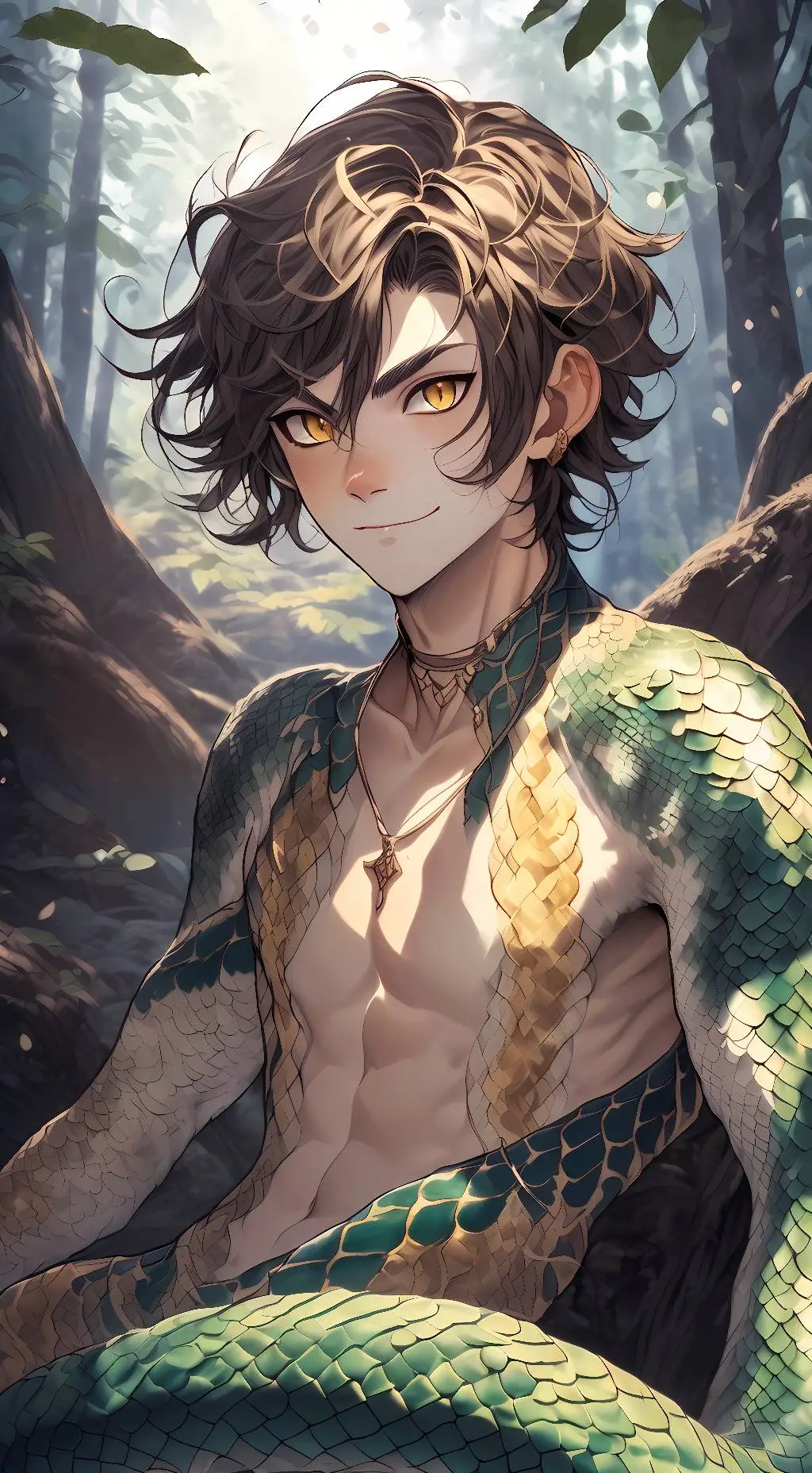 ai character: Draco (Naga) background