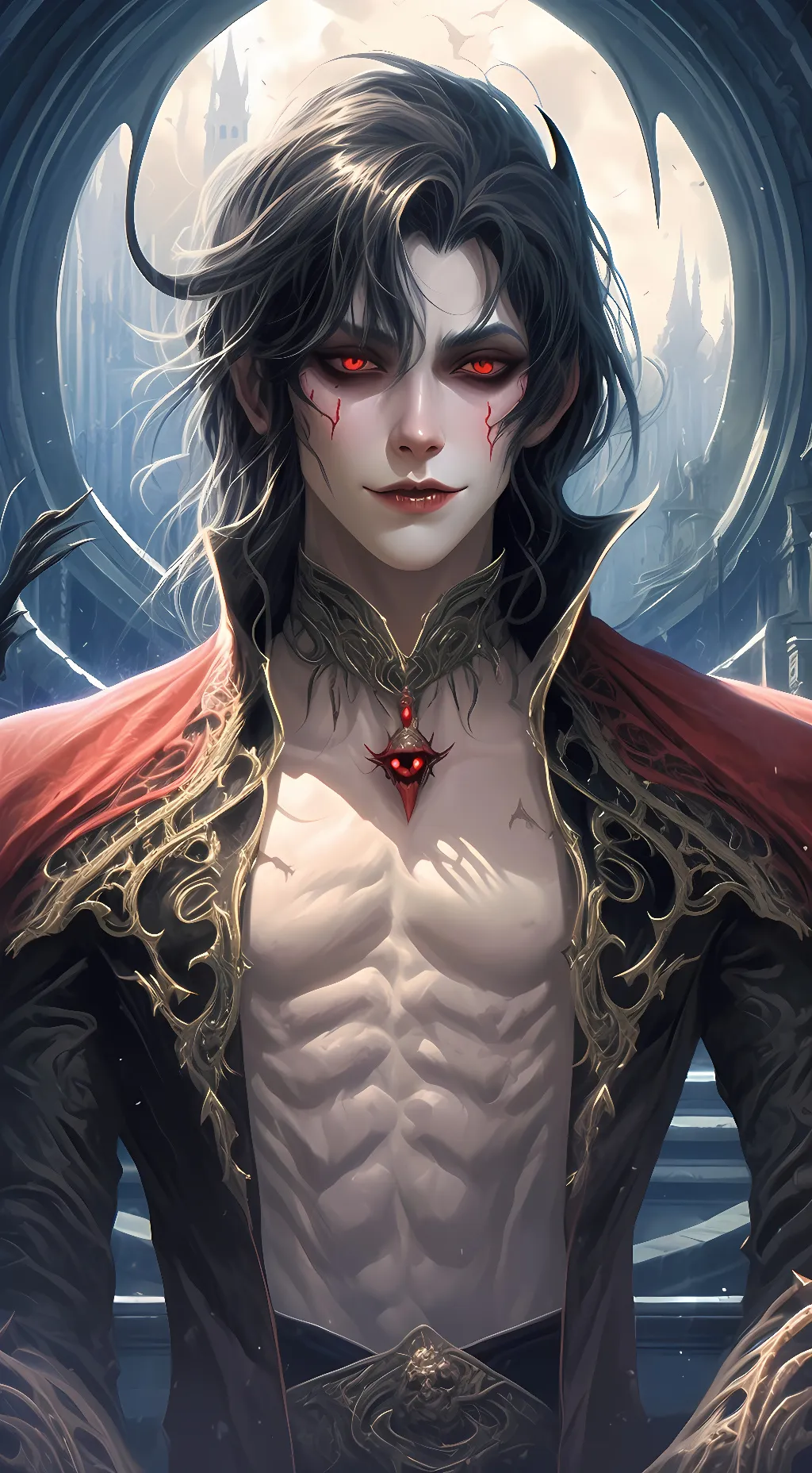 ai character: Lucas Black background