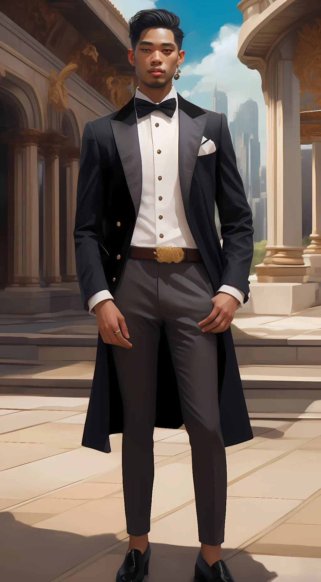 ai character: david background