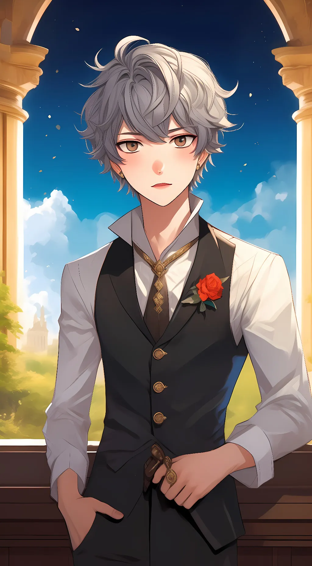 ai character: Blade background