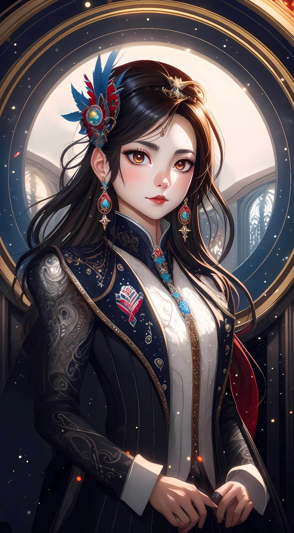 ai character: Nemo fish background