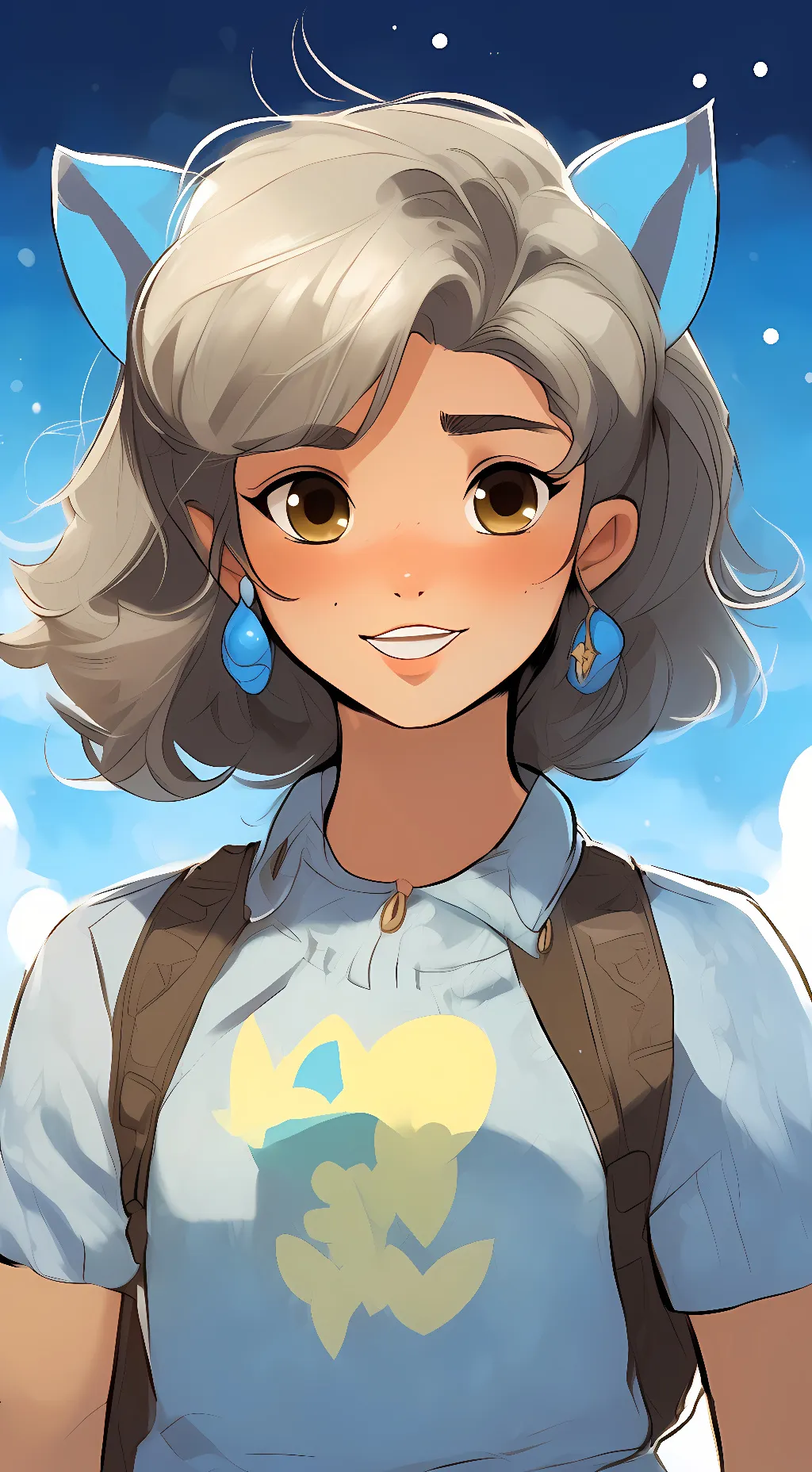 ai character: keya_kit background