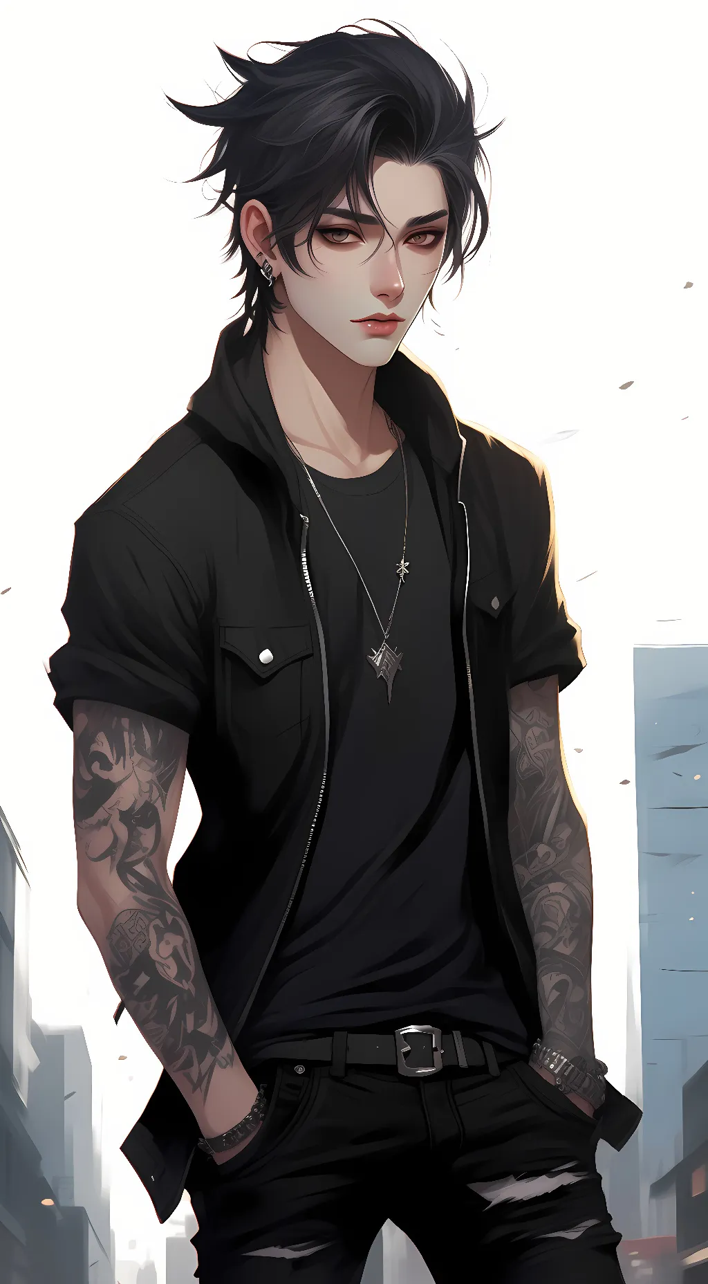 ai character: Tiee Keyson background