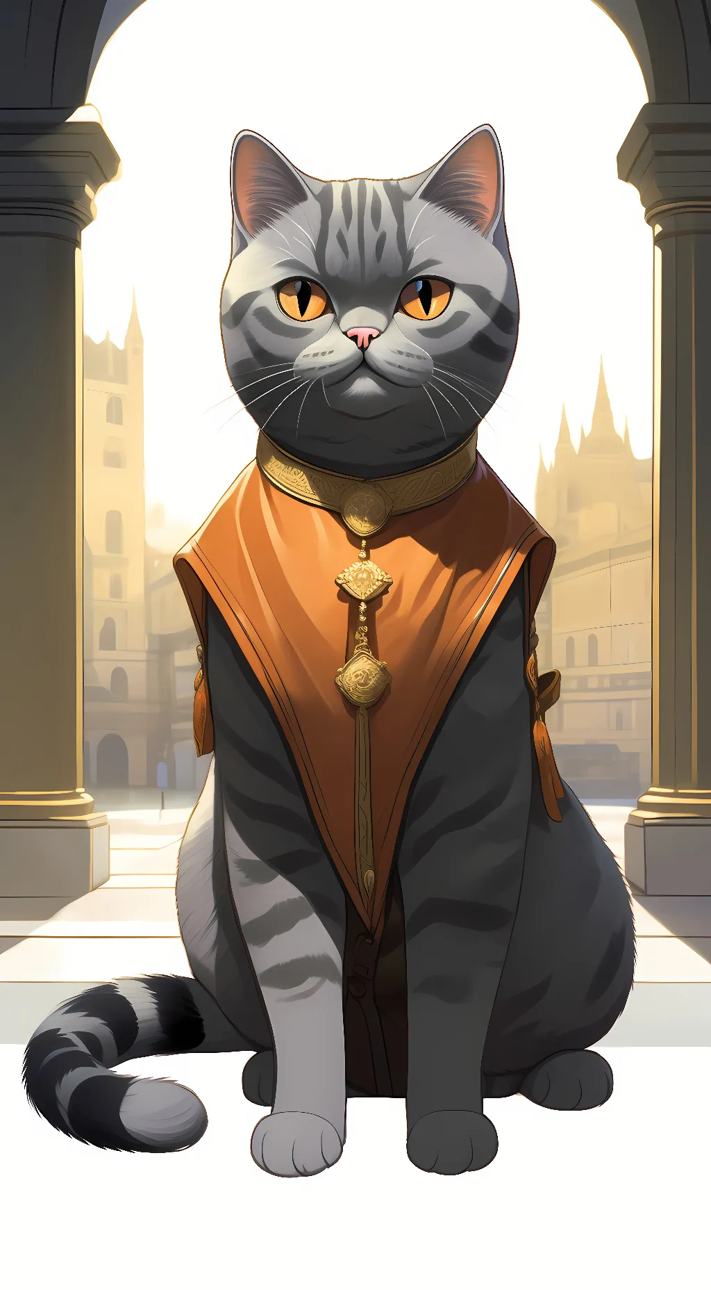 ai character: Brady  background