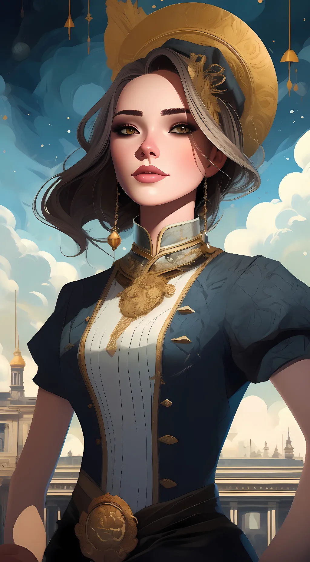 ai character: Scarlet  background