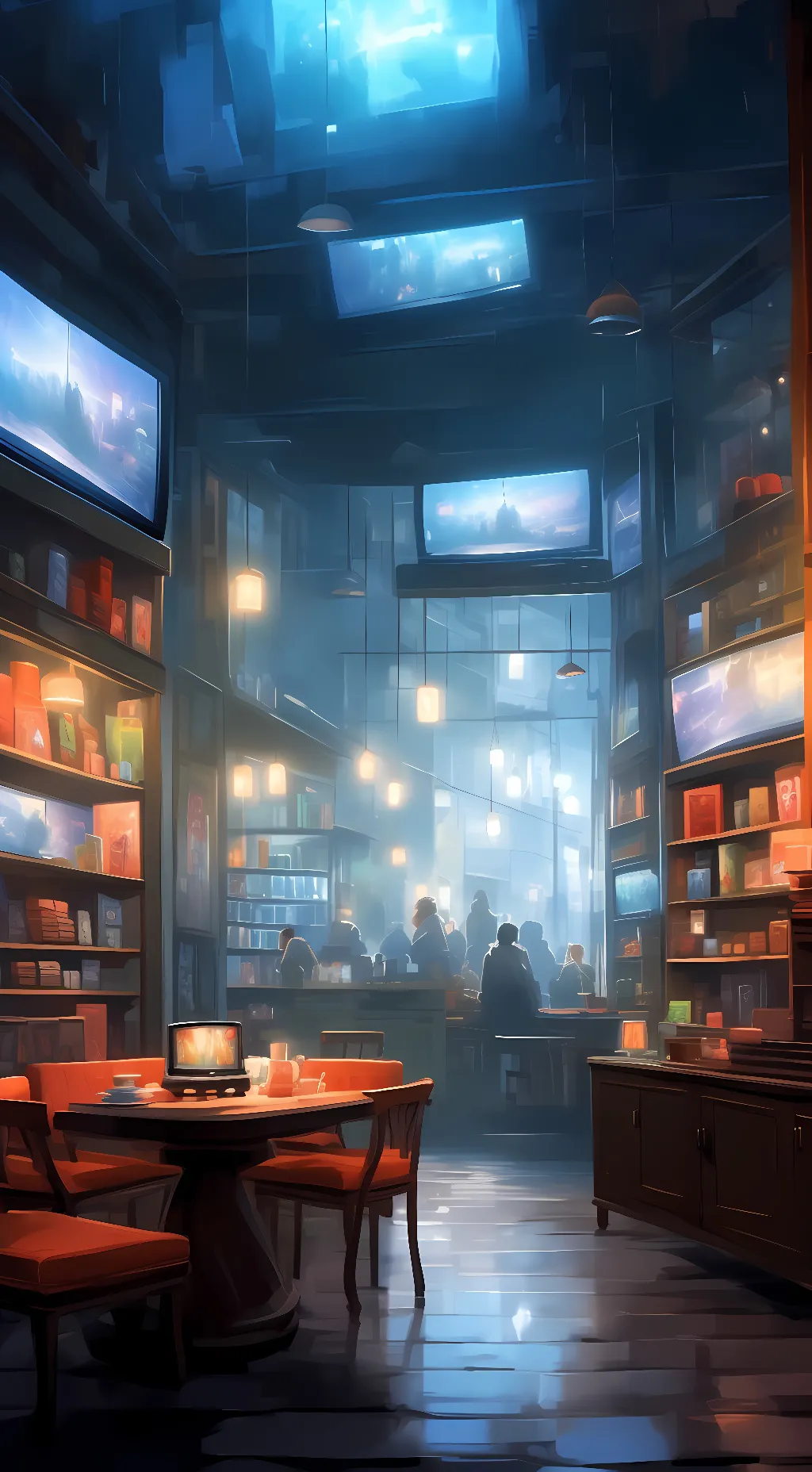 ai character: Scp 3008 (IKEA)  background