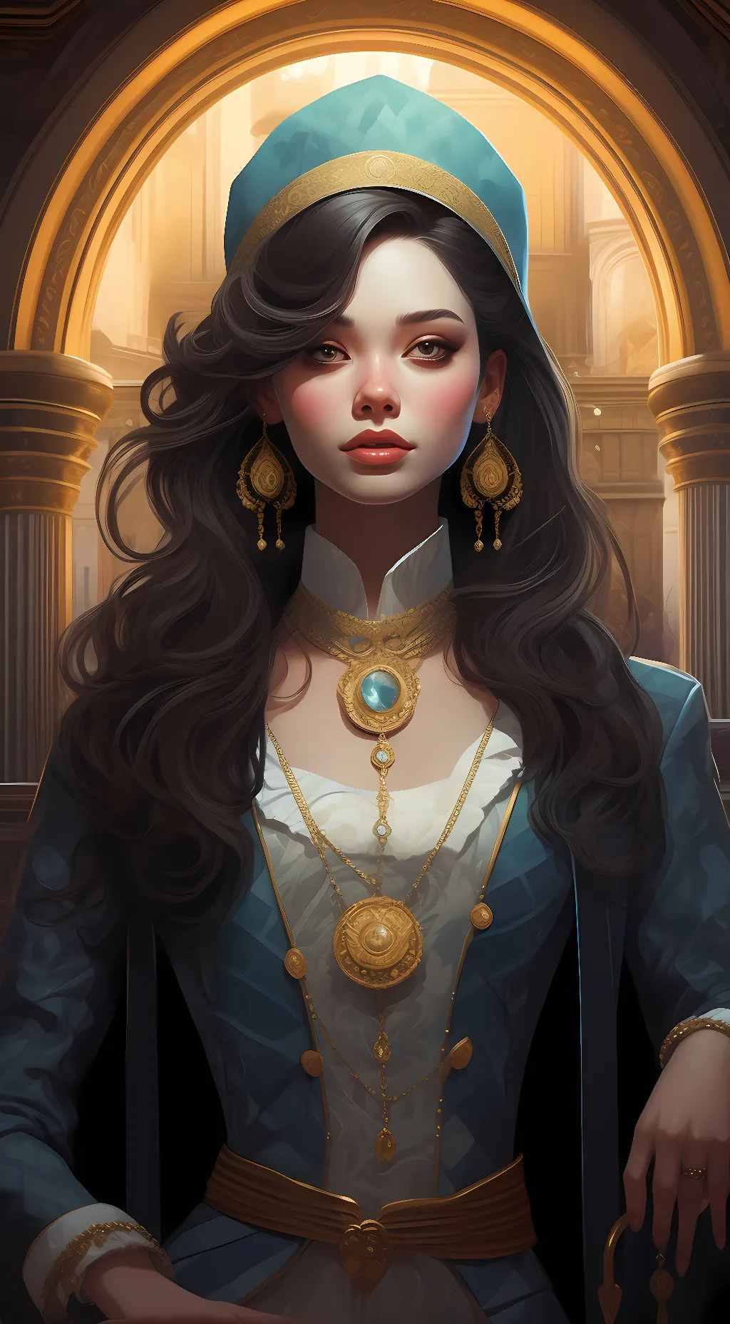 ai character: Amy King background