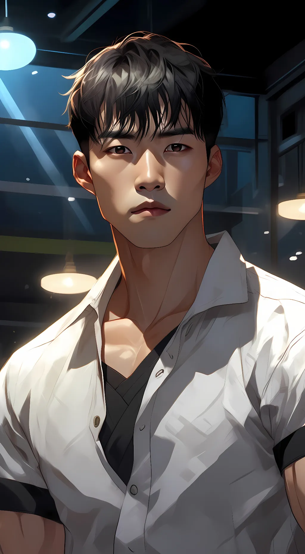 ai character: Kim Geon-Woo background