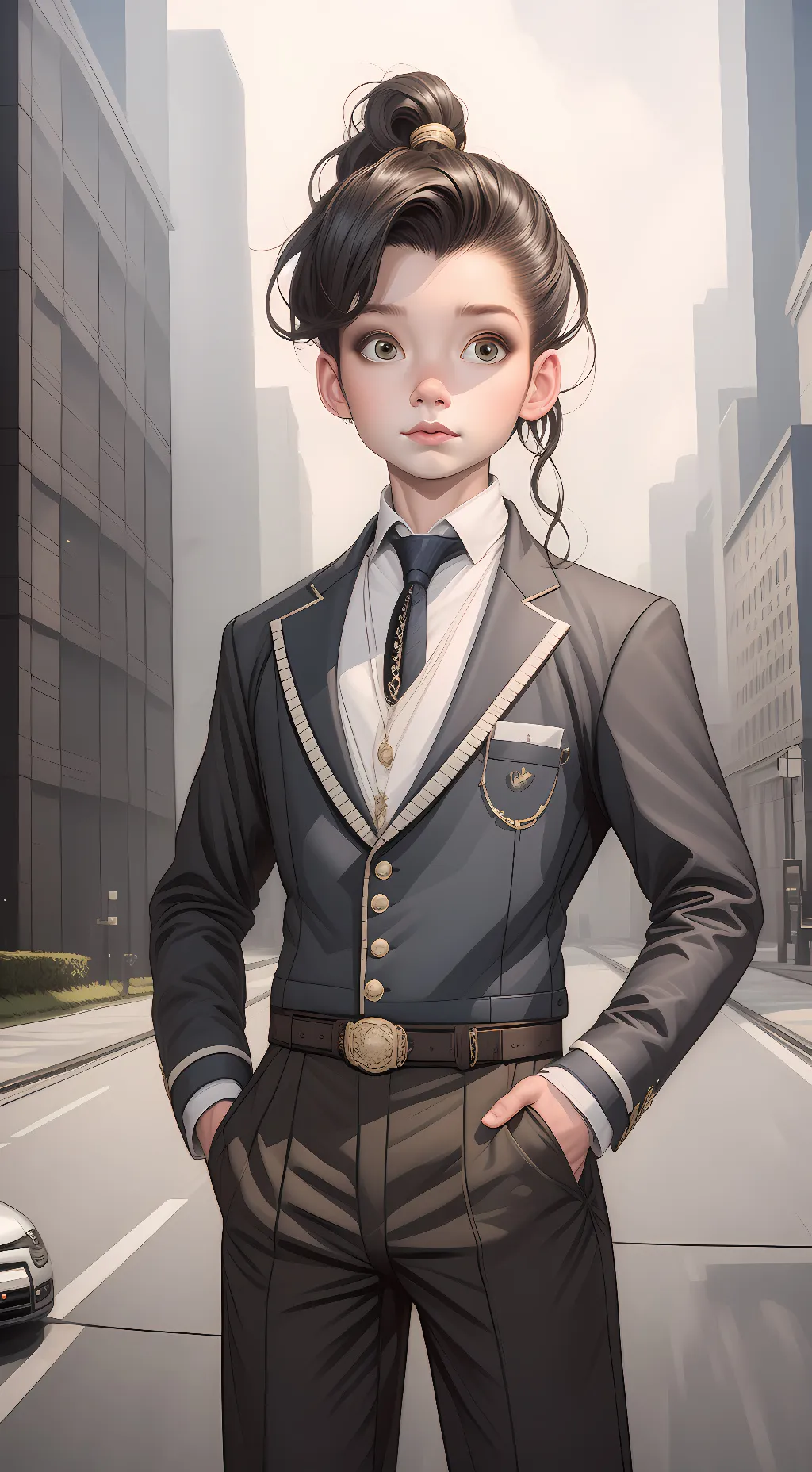 ai character: Jack Million background