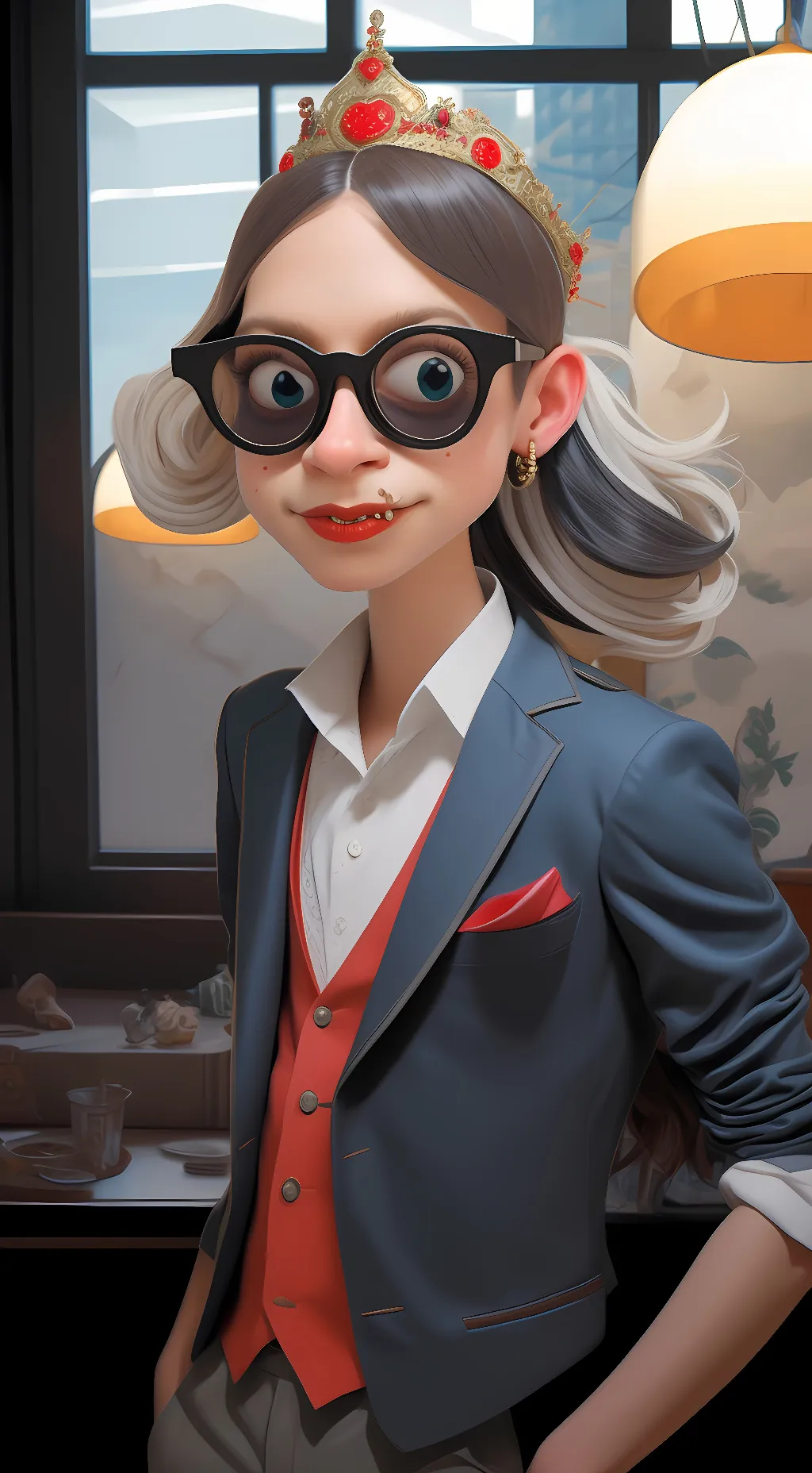 ai character: Abby background