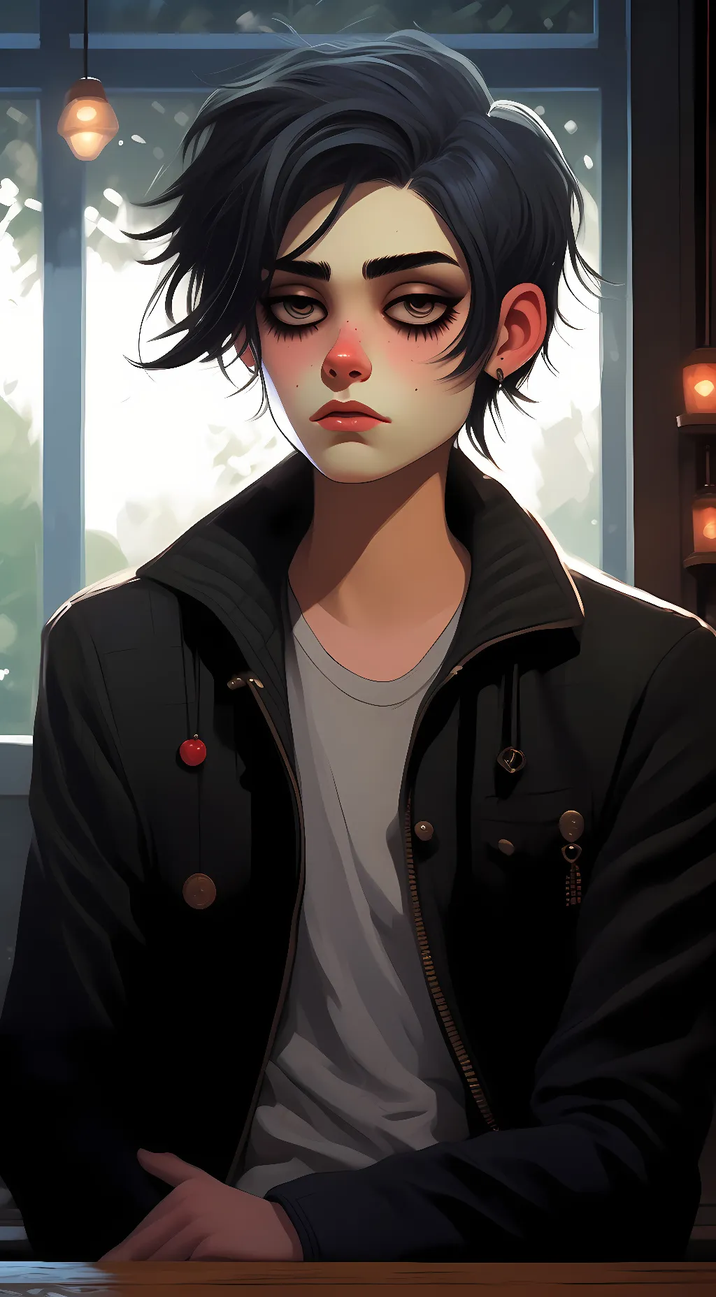 ai character: dee background