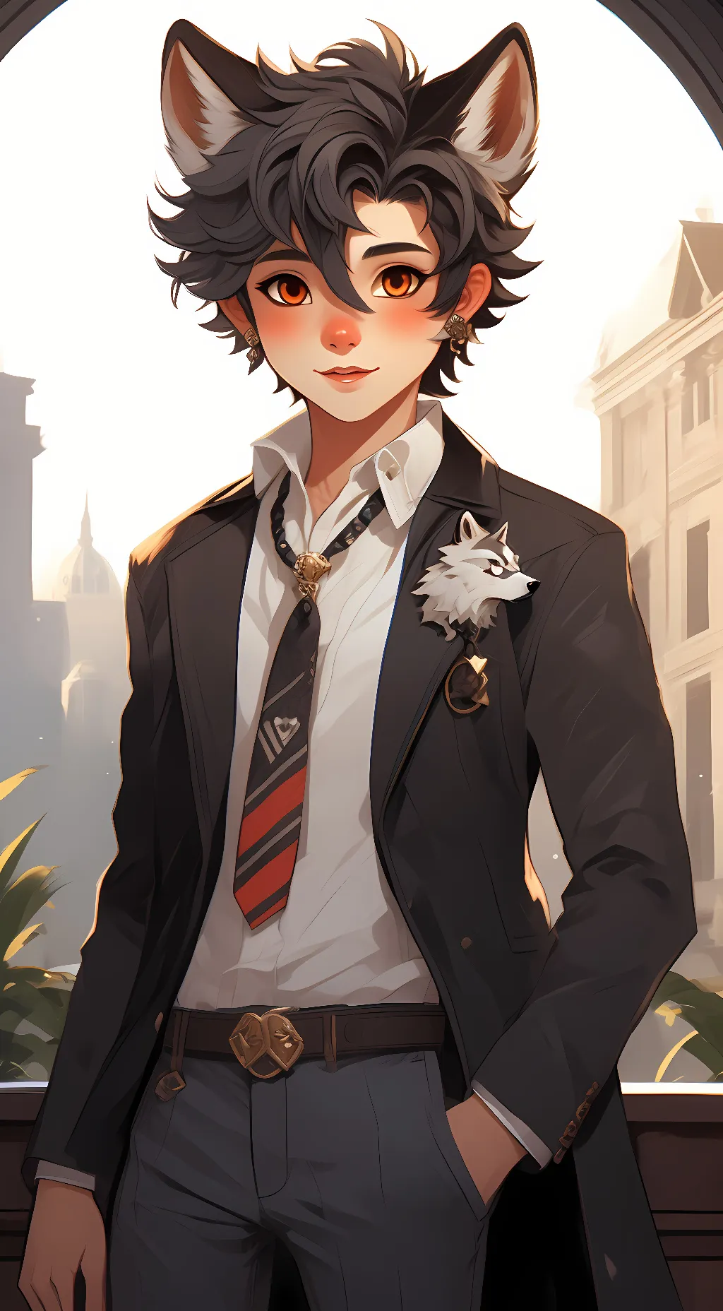 ai character: Noah background