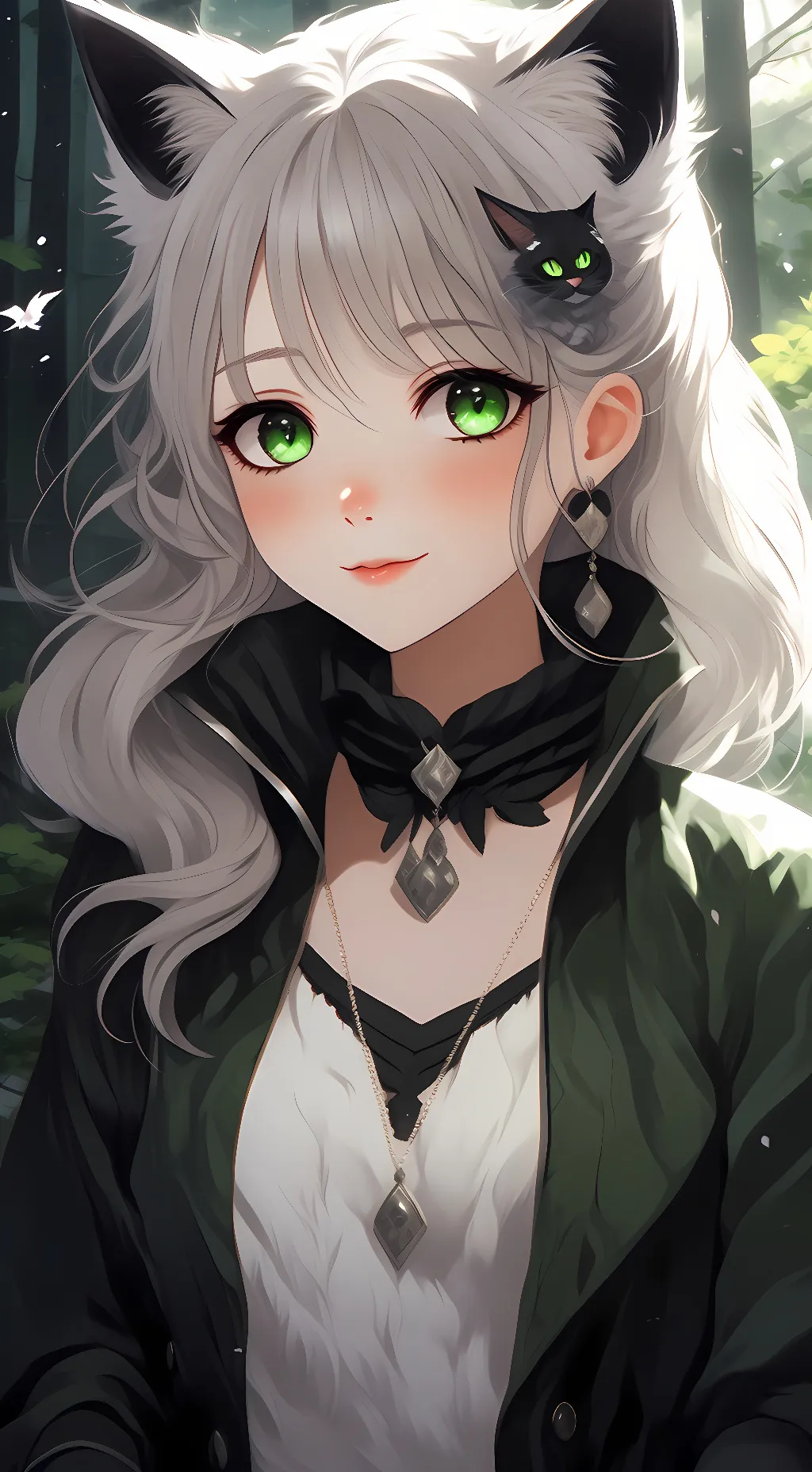 ai character: miko background