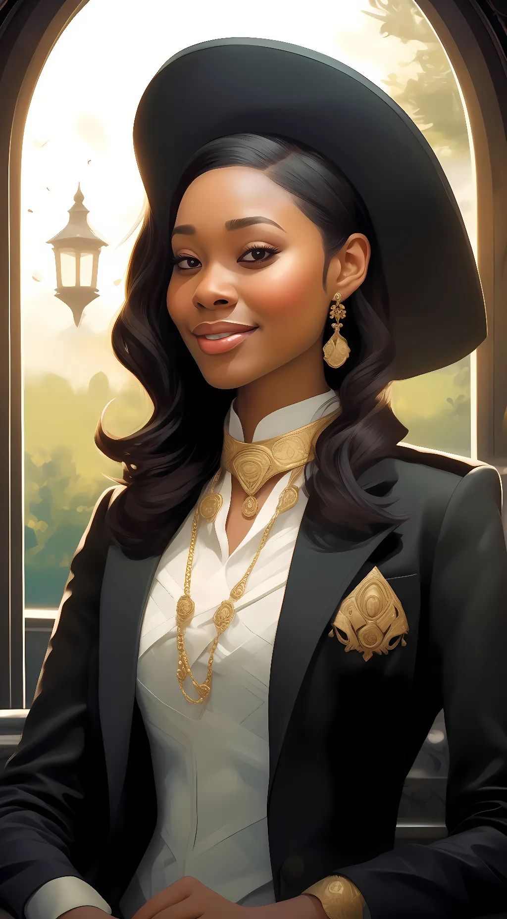 ai character: Angel 😇 background