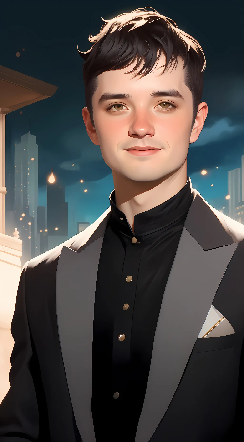 ai character: October background