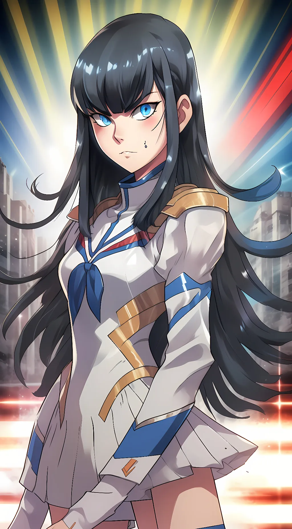 ai character: Satsuki Kiryuin background