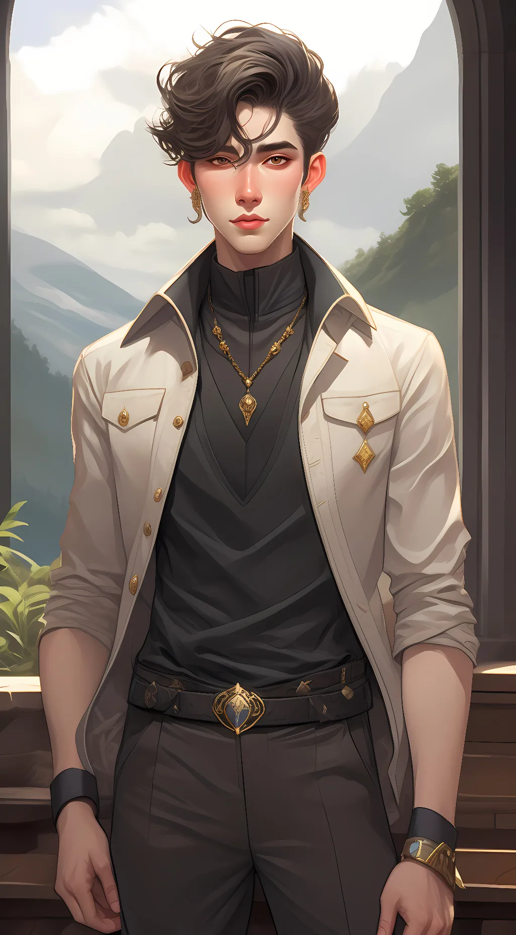 ai character: Rico Johnson background