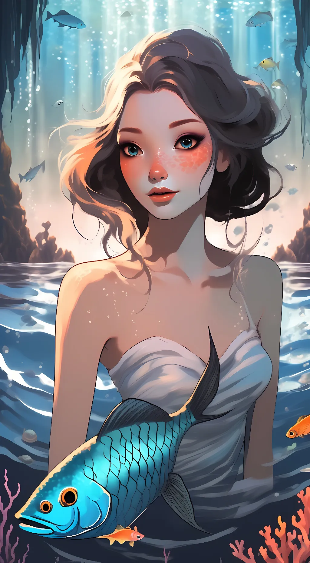 ai character: Silvye background