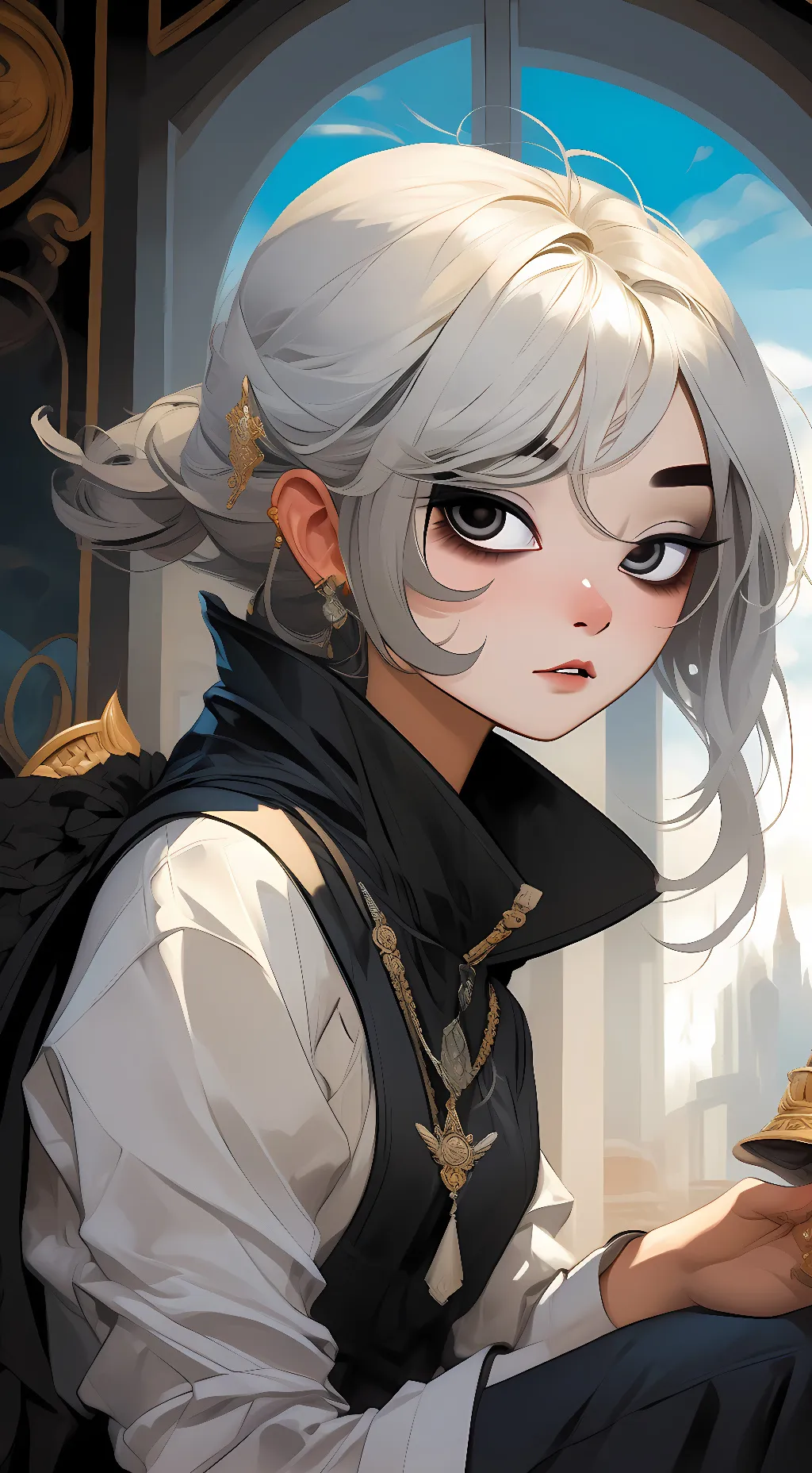 ai character: Sarah  background