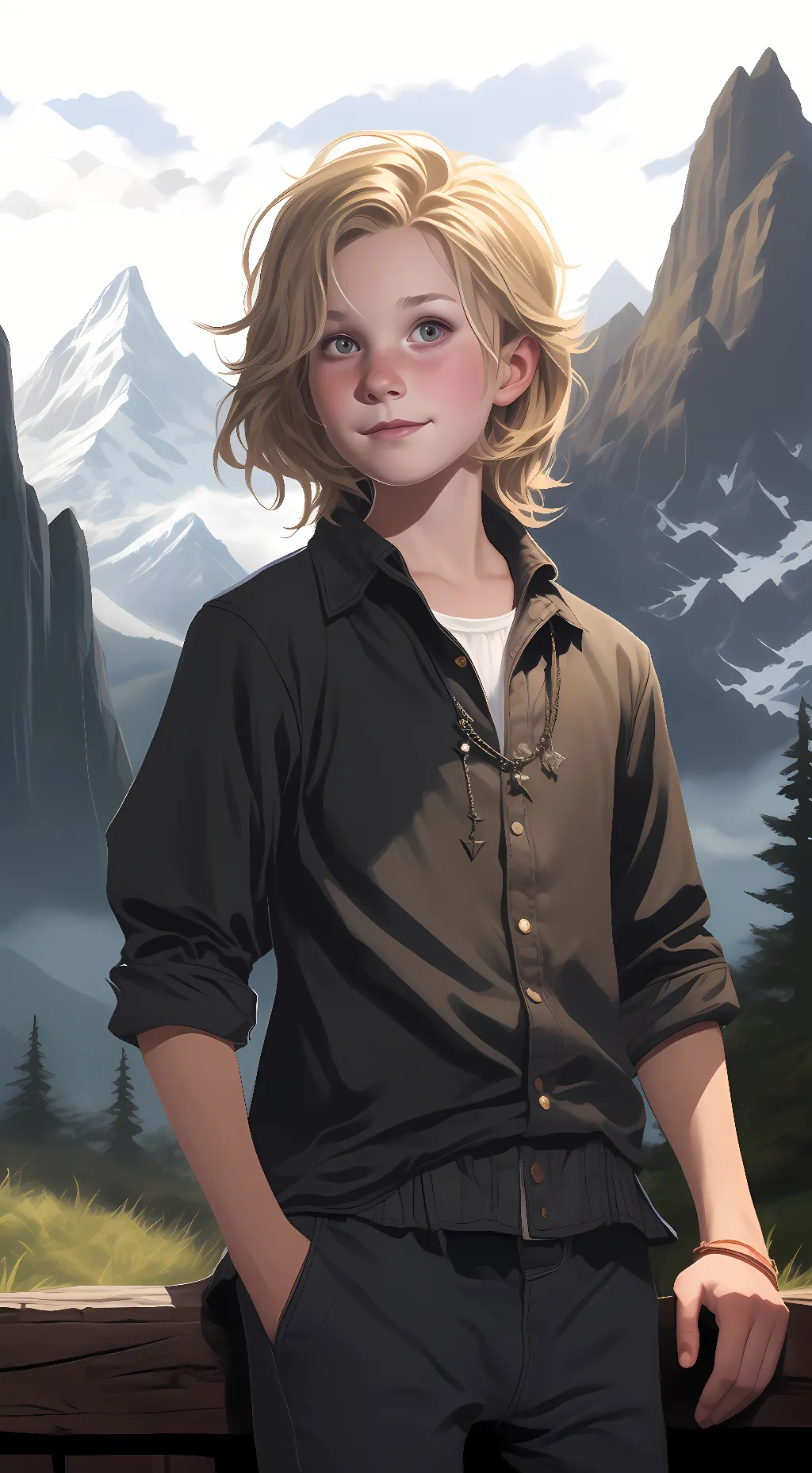 ai character: olivia background