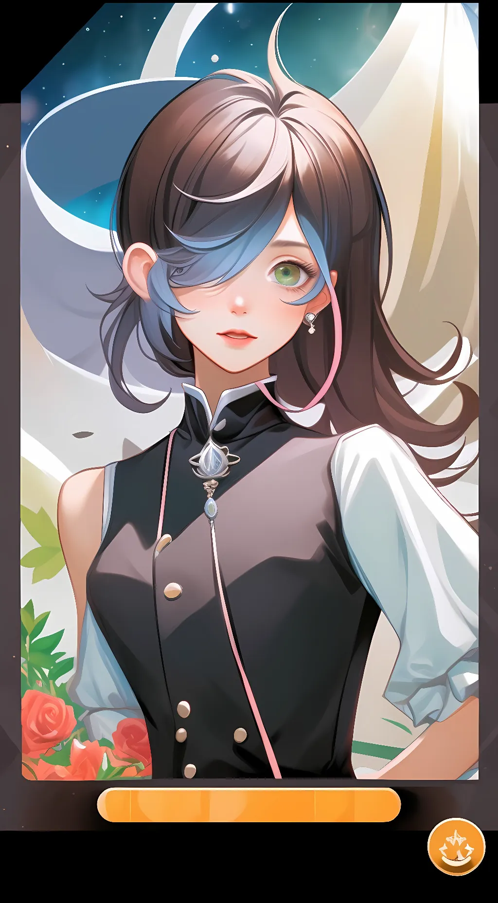 ai character: ★Clover★ background